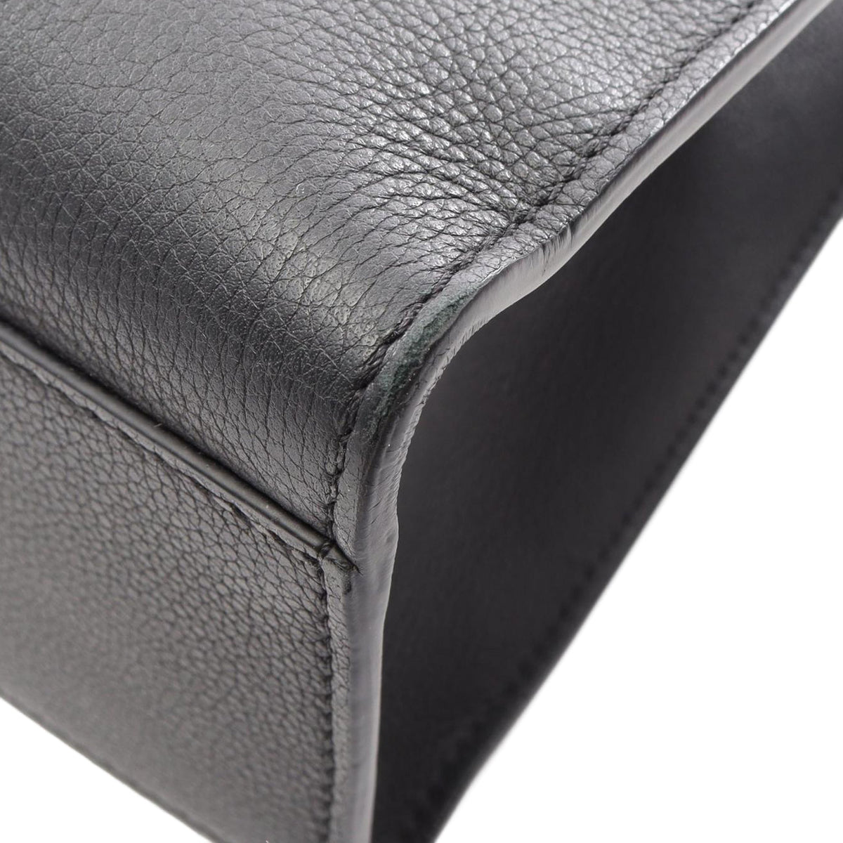 Louis Vuitton Calfskin Lock and Go Tote — Black