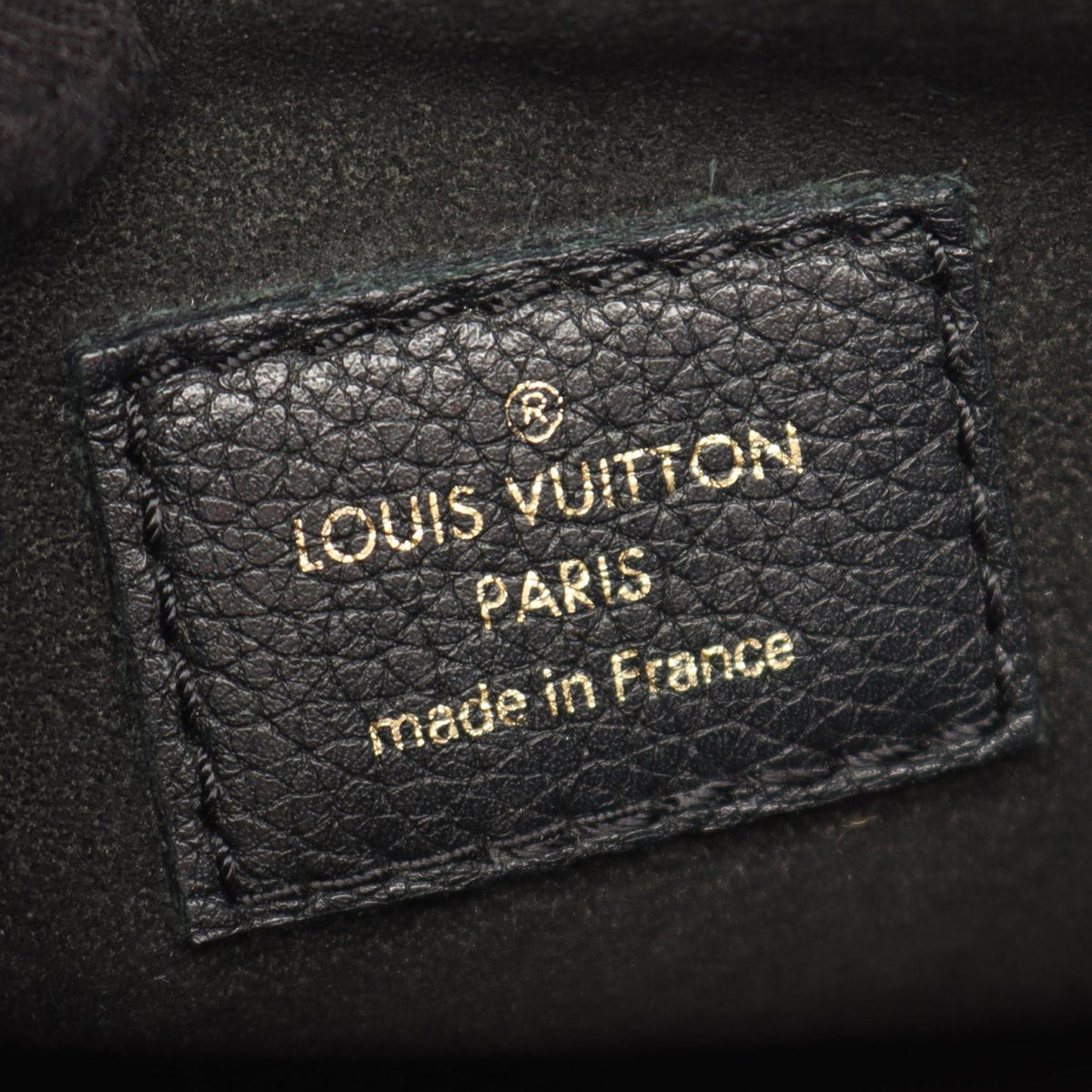Louis Vuitton Calfskin Lock and Go Tote — Black