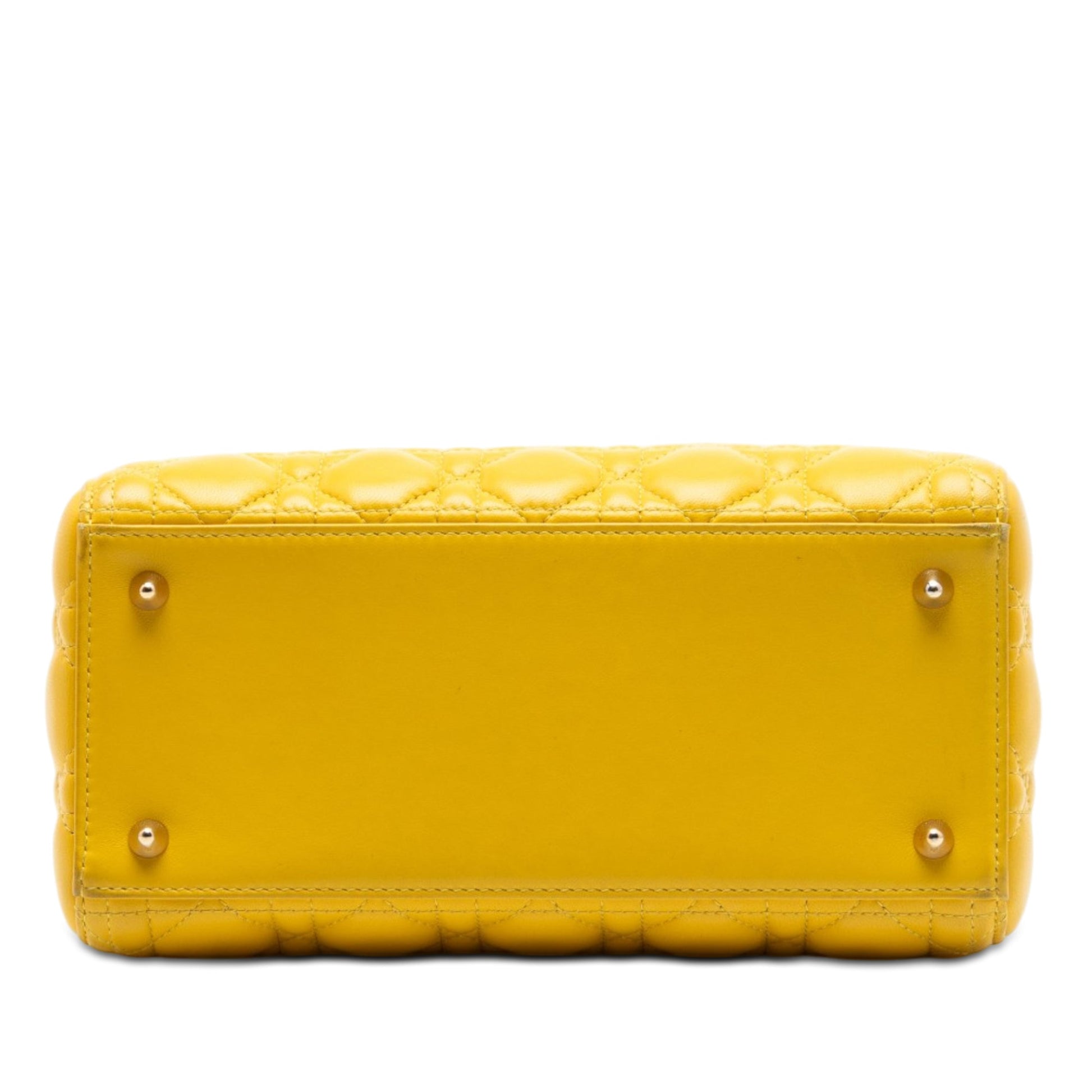 Dior Medium Lambskin Cannage Lady Dior