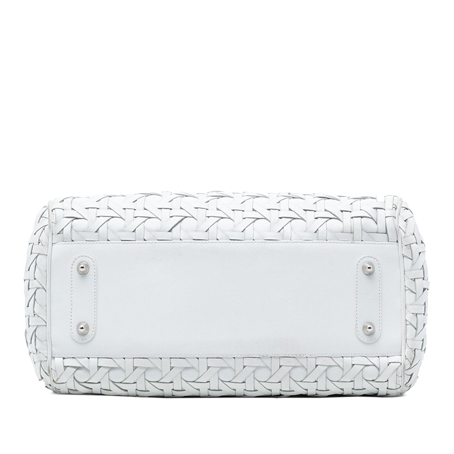 Dior Woven Lambskin Lady Dior Avenue Tote