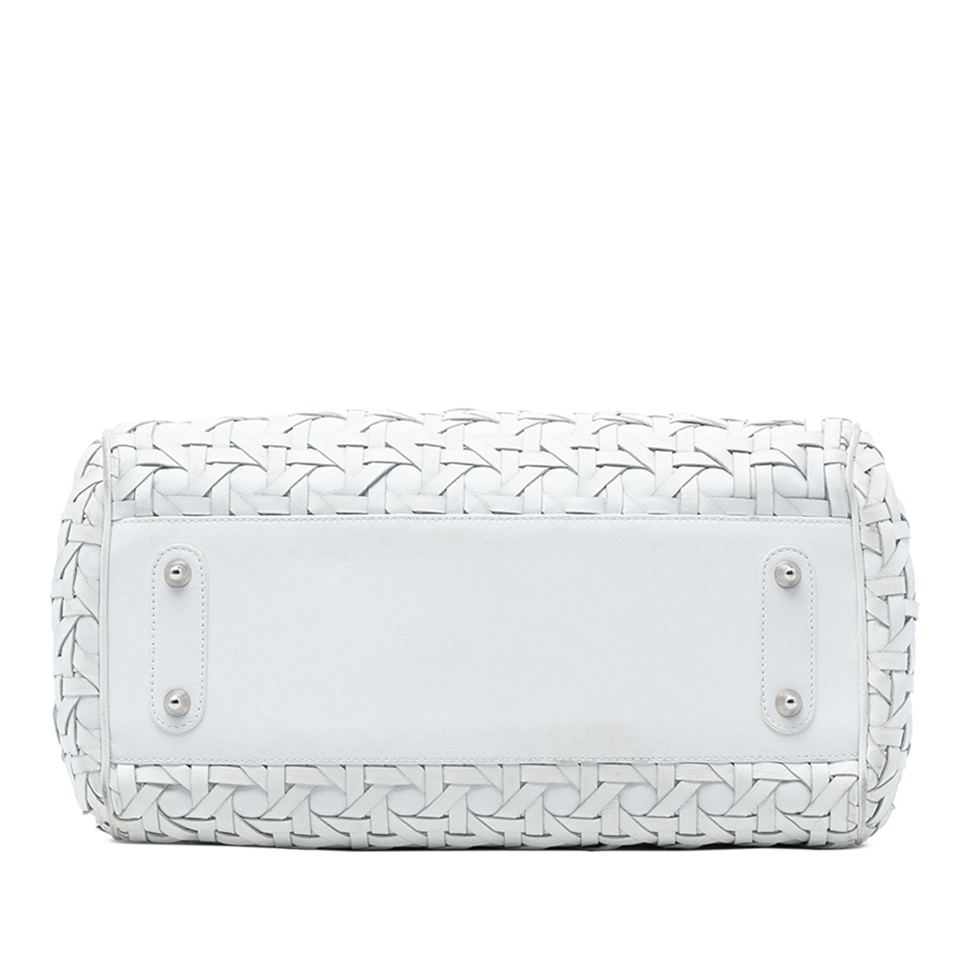 Dior Woven Lambskin Lady Dior Avenue Tote