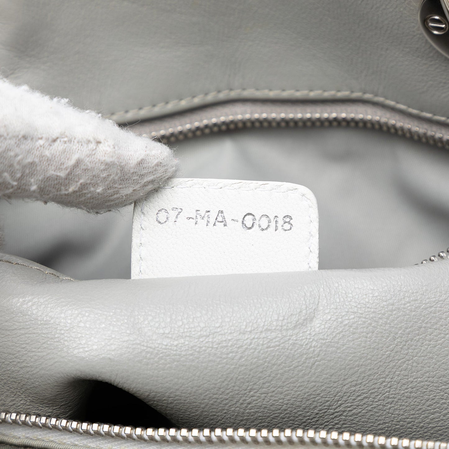 Dior Woven Lambskin Lady Dior Avenue Tote
