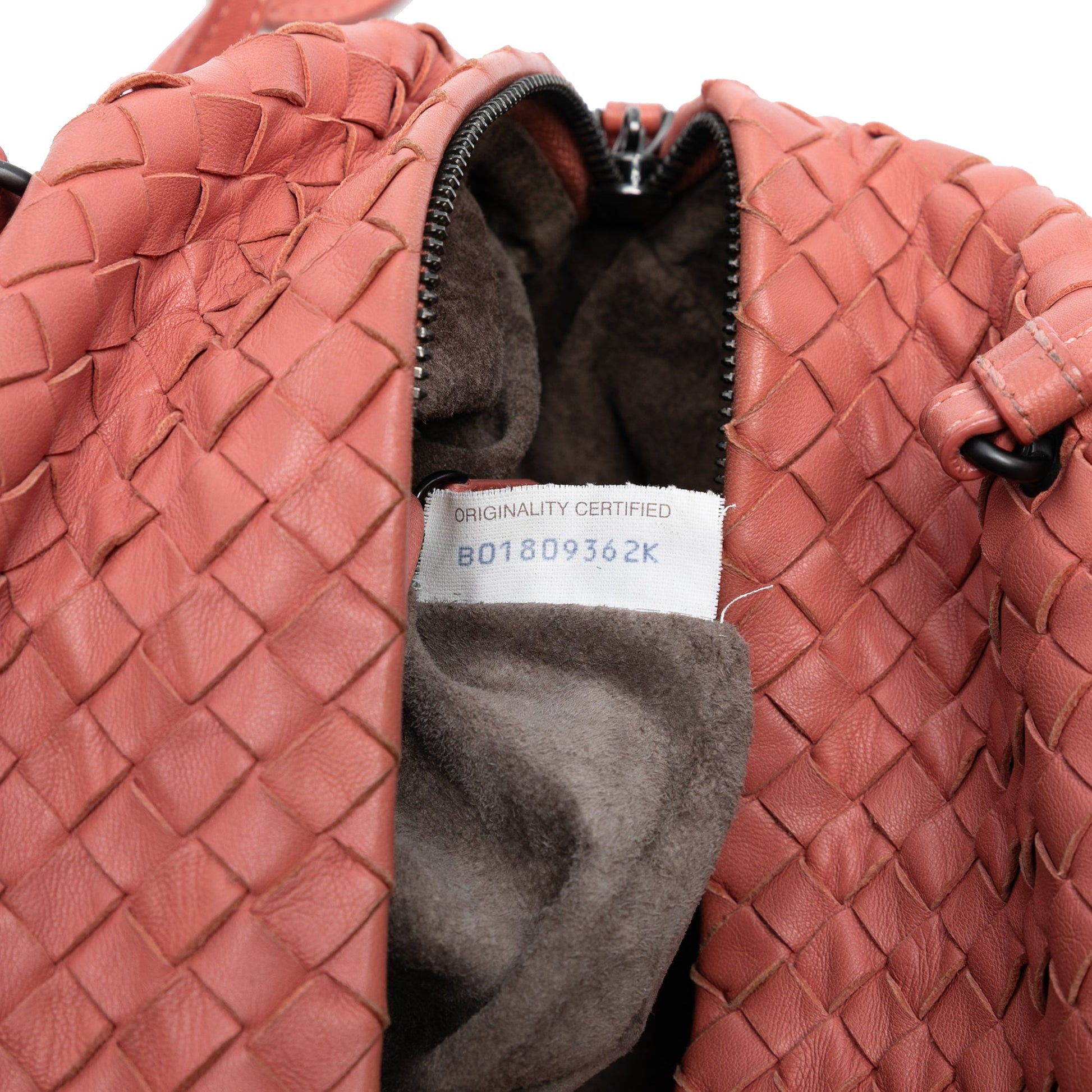 Bottega Veneta Nappa Intrecciato Cube Crossbody