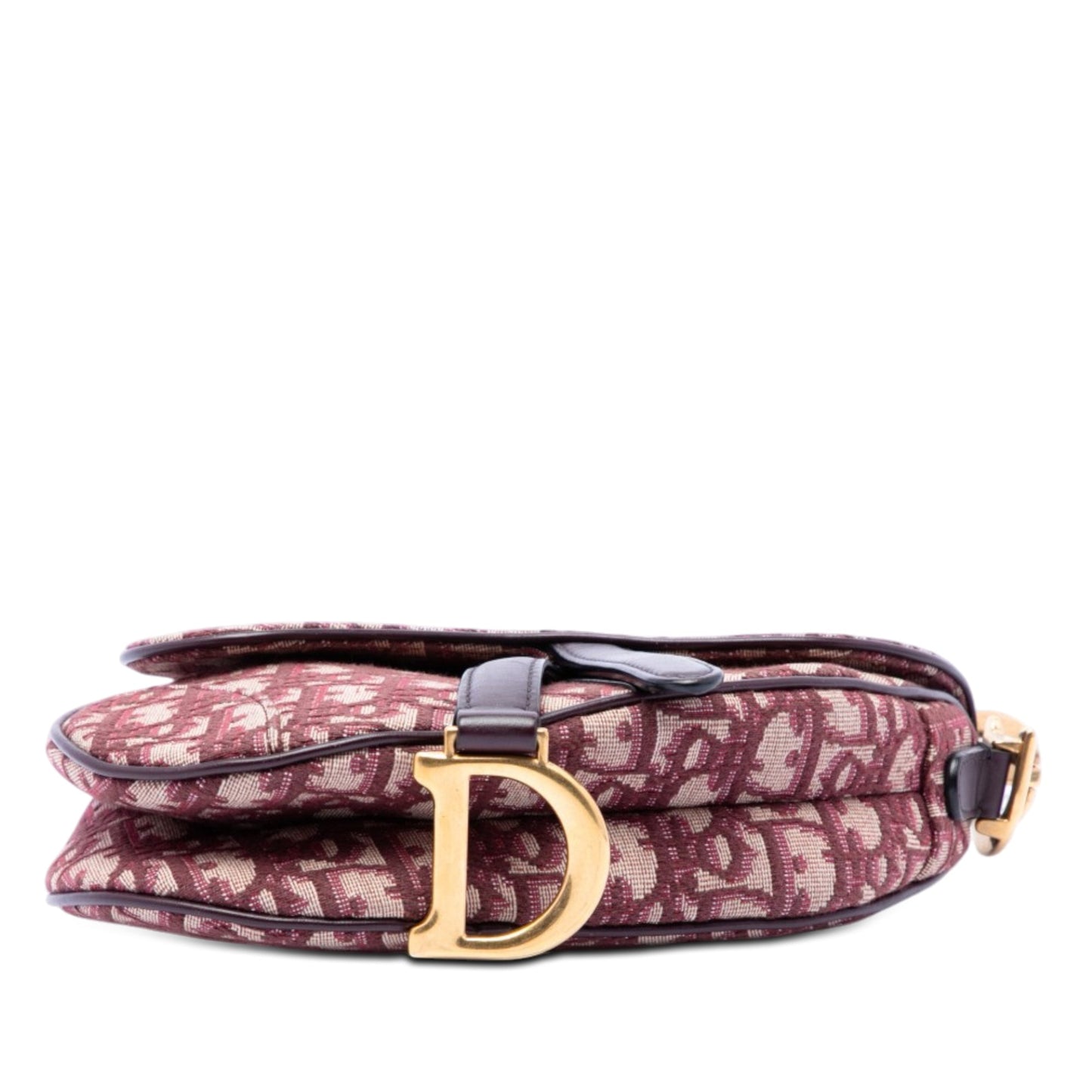 Dior Mini Oblique Canvas Saddle Bag