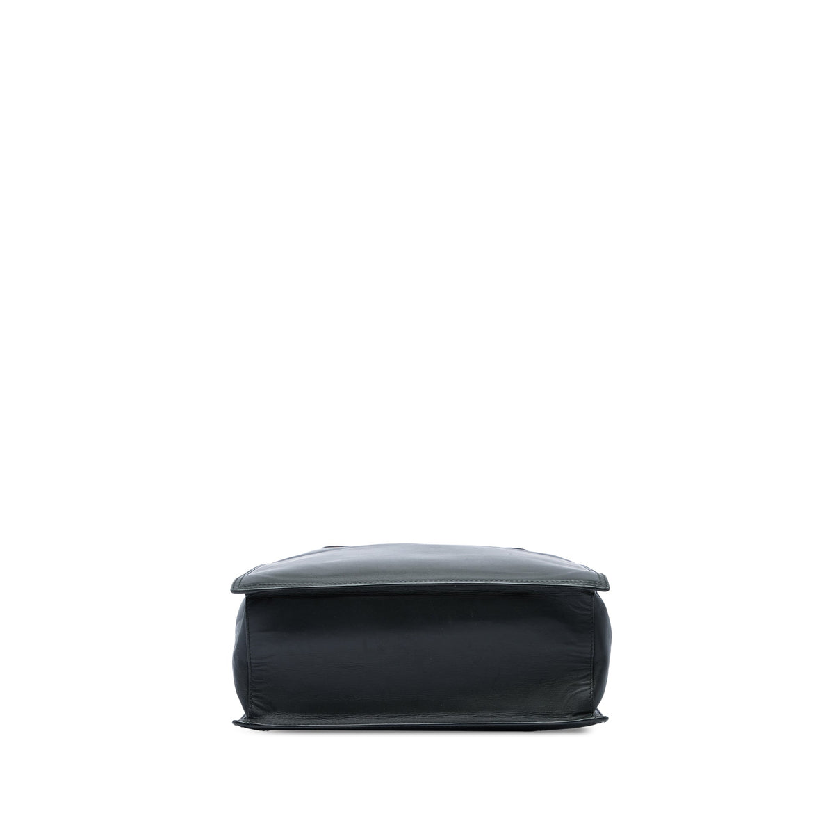 Bottega Veneta Intrecciato Trimmed Leather Oculus Tote — Black