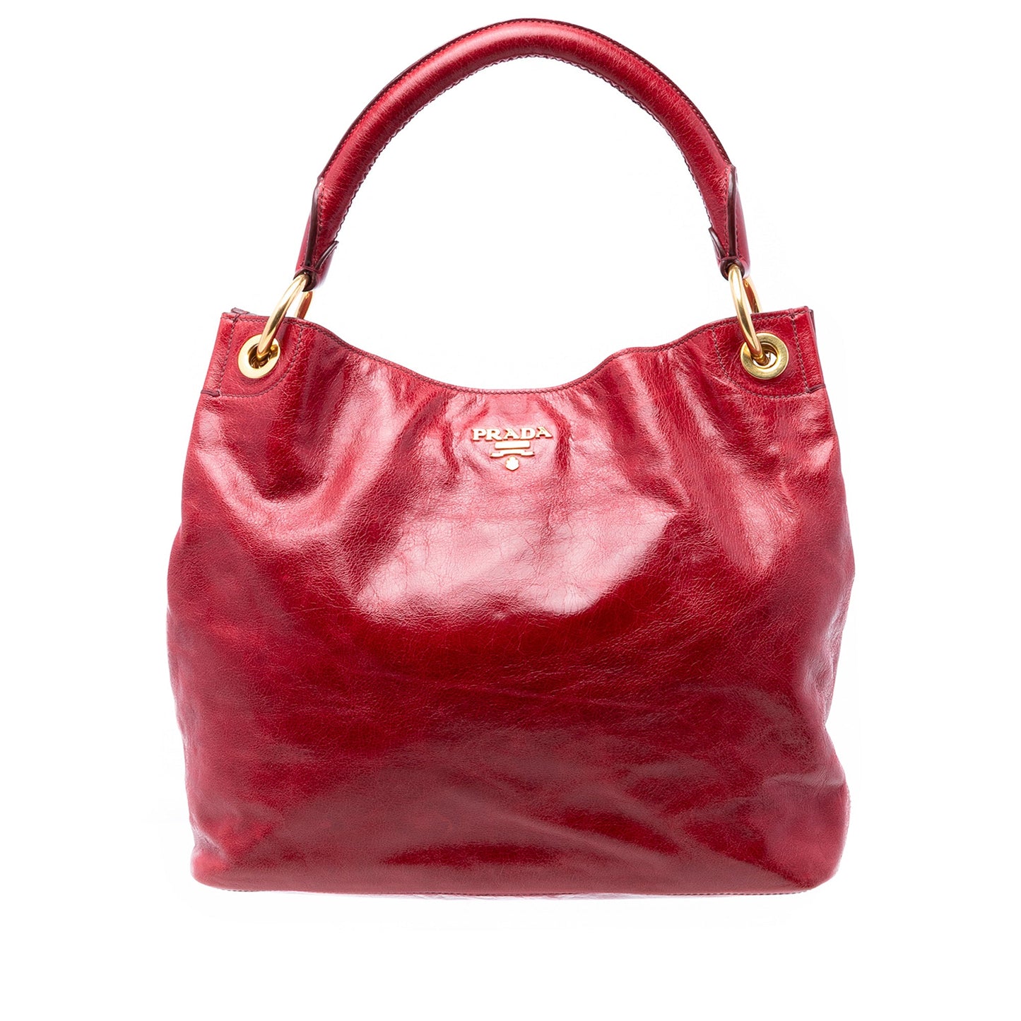 Prada Vitello Shine Tote