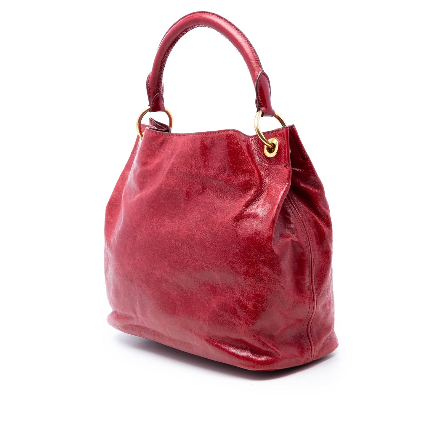 Prada Vitello Shine Tote