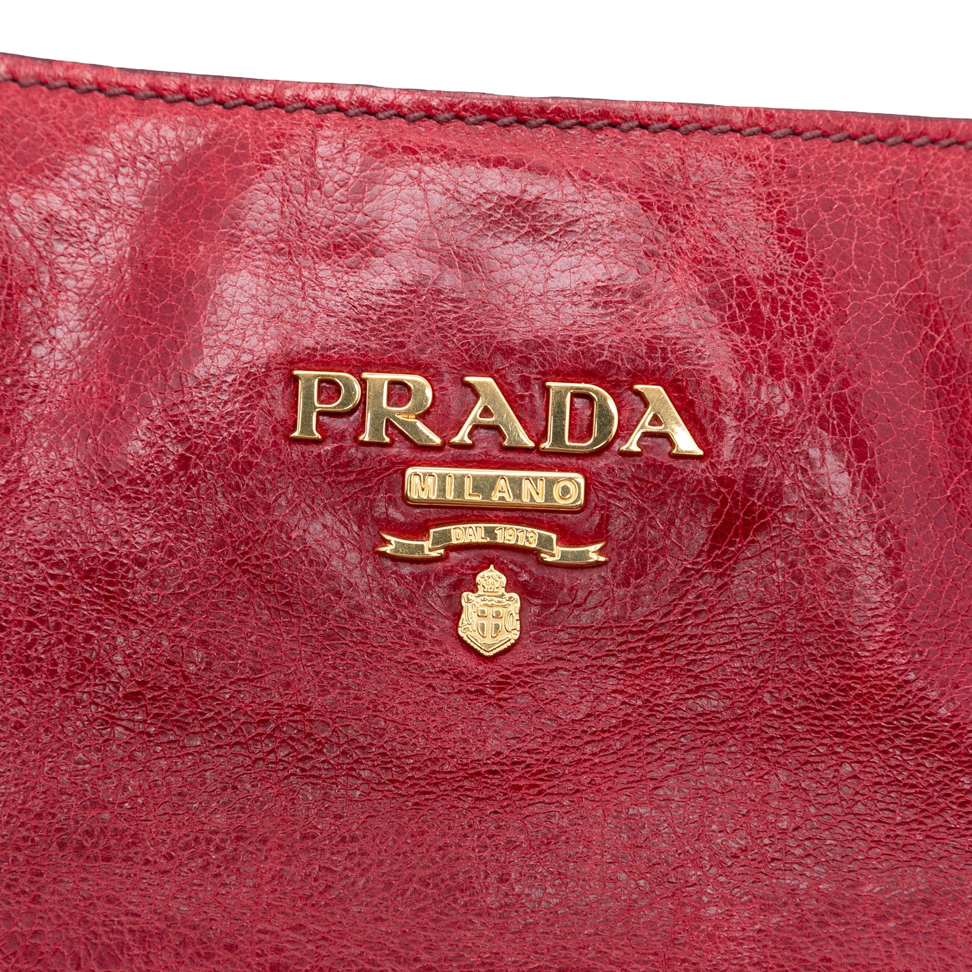 Prada Vitello Shine Tote
