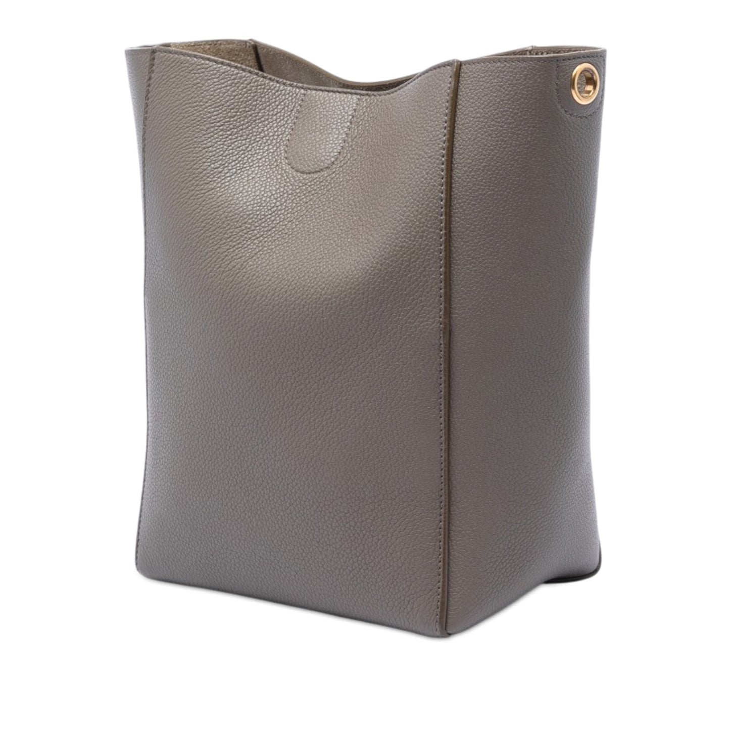 Celine Small Soft Grained Calfskin Seau Sangle Bucket Bag