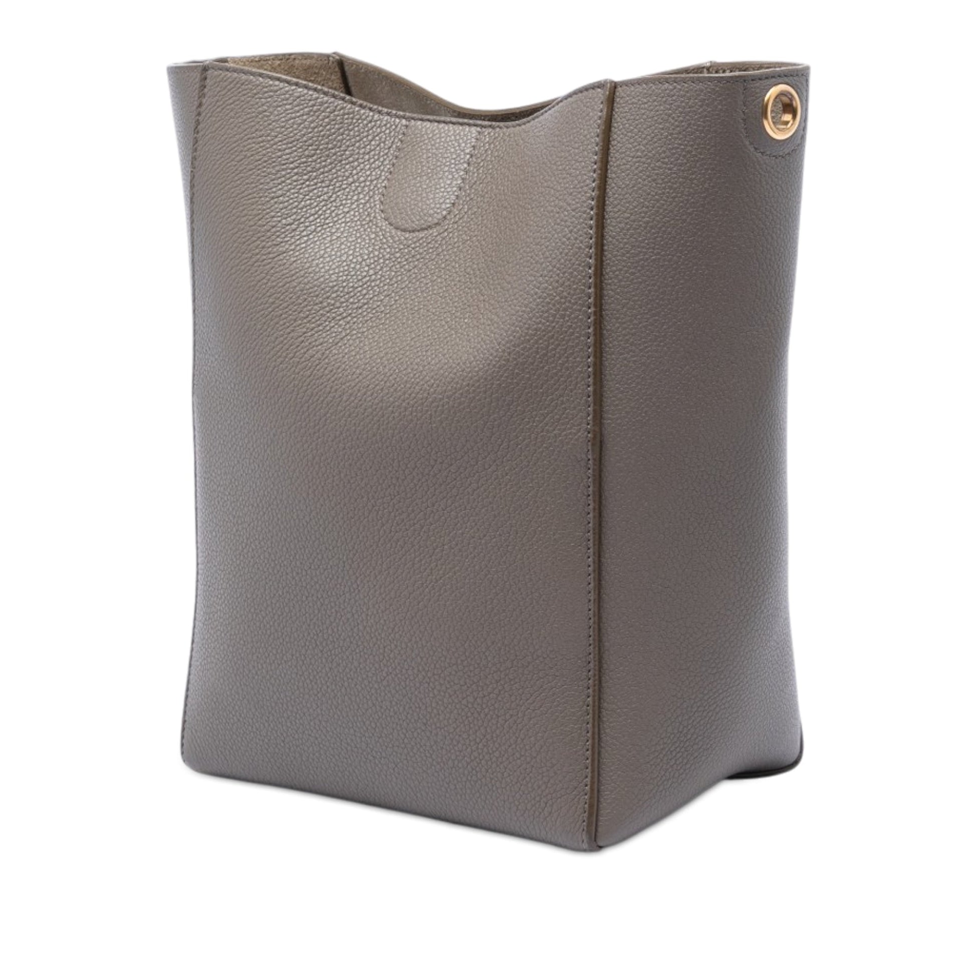 Celine Small Soft Grained Calfskin Seau Sangle Bucket Bag