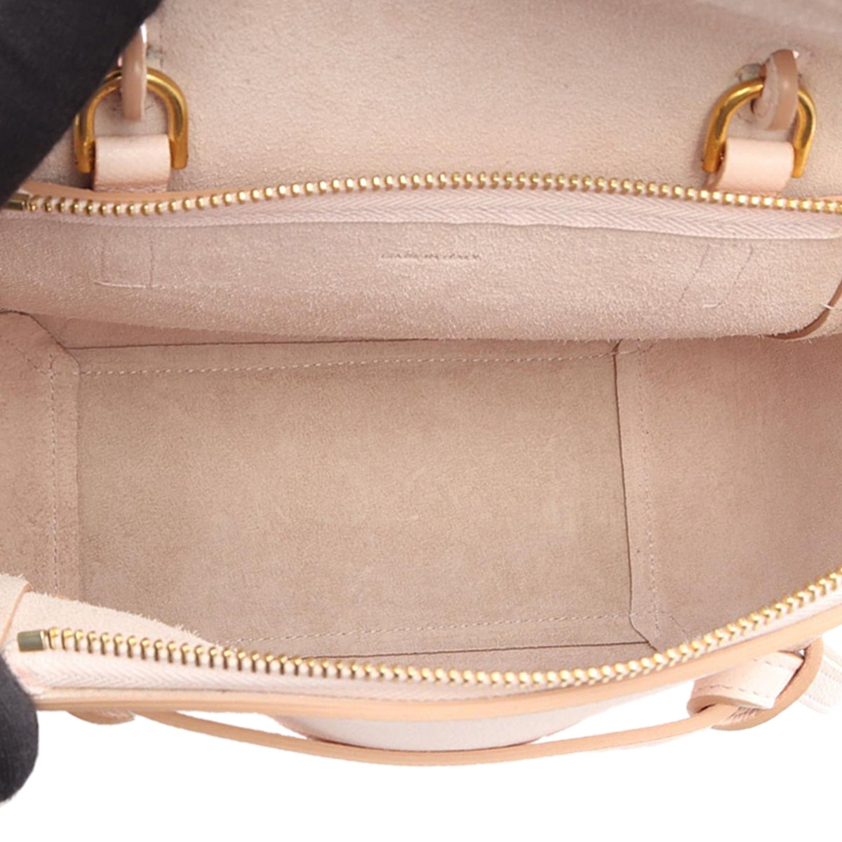 Celine Nano Grained Calfskin Belt Bag — Pink