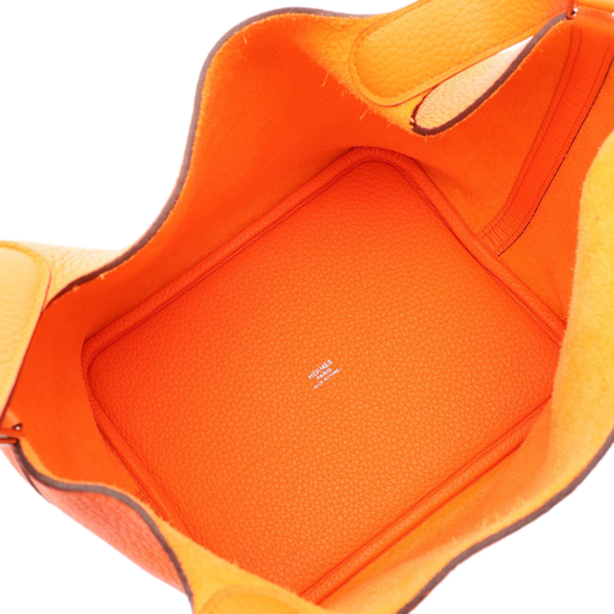 Hermès Clemence Picotin Lock 22 — Orange