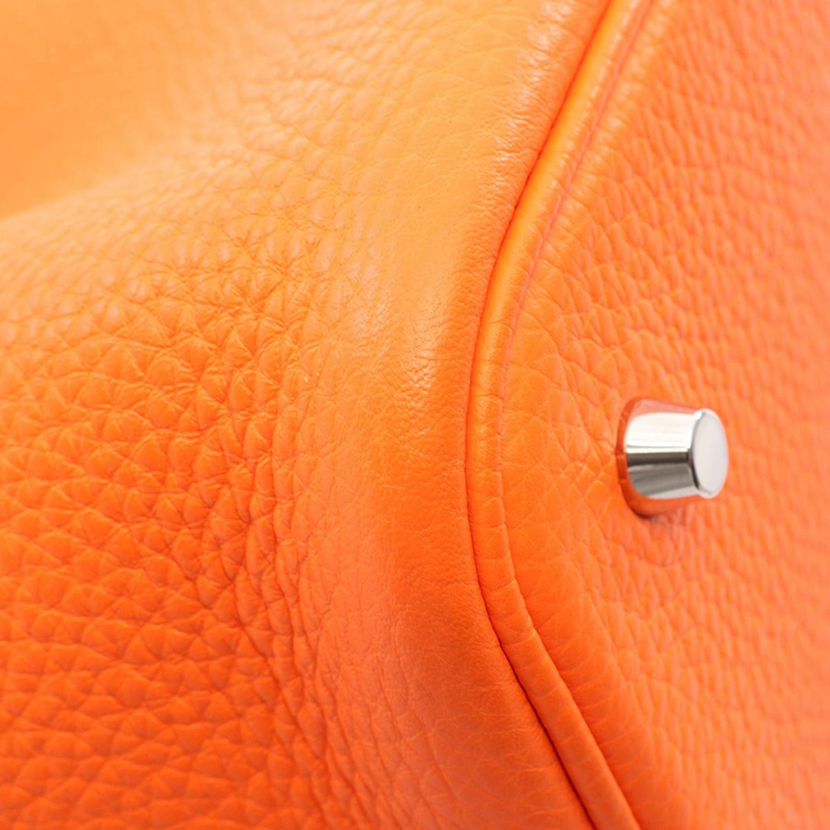 Hermès Clemence Picotin Lock 22 — Orange