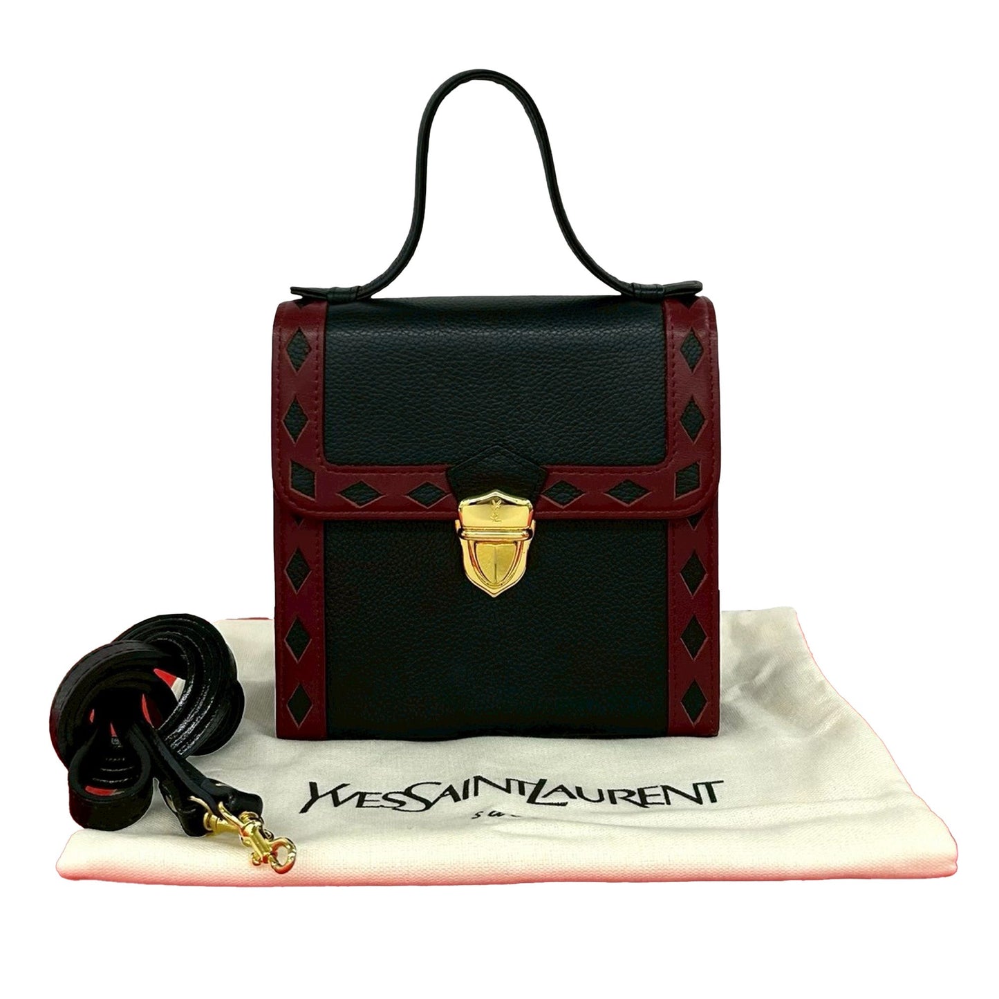 Saint Laurent Leather Satchel