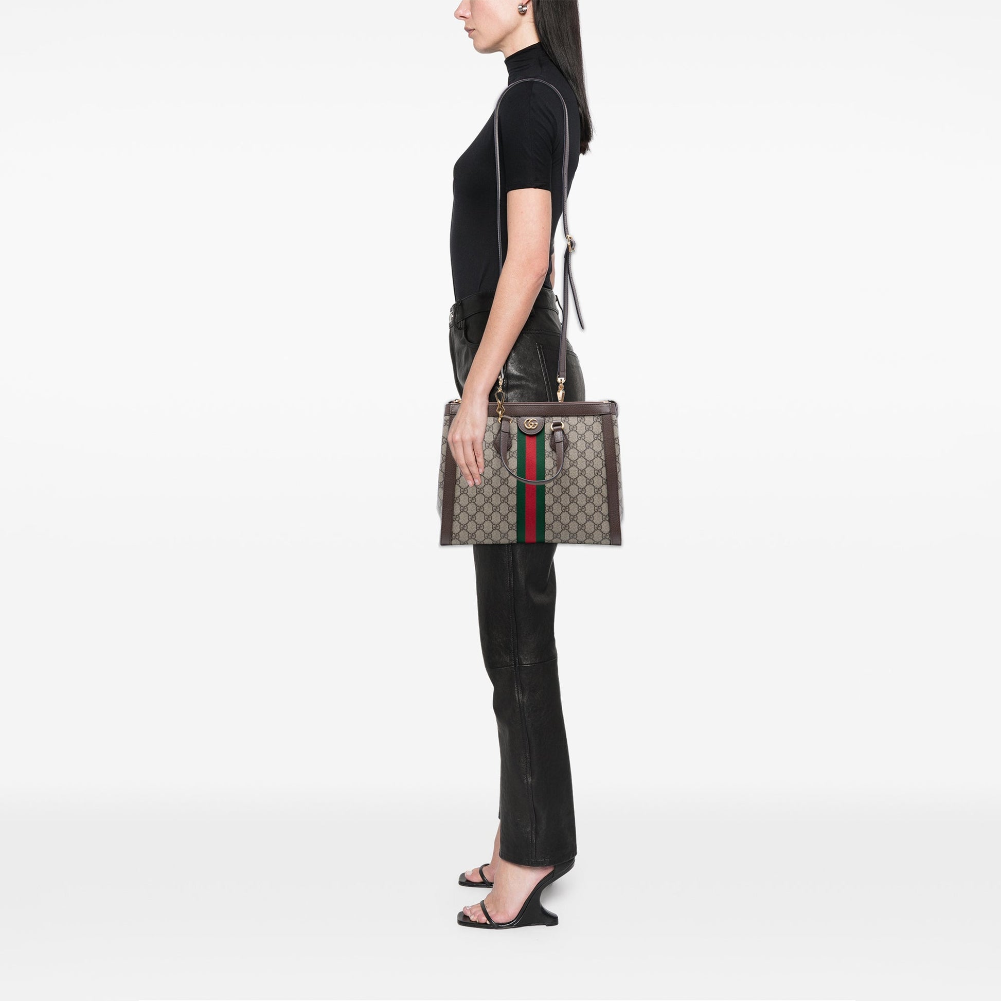Gucci GG Supreme Ophidia Satchel