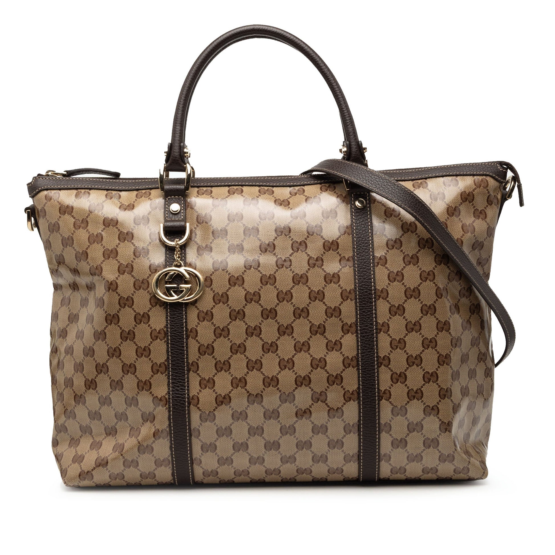 Gucci GG Crystal Charm Satchel