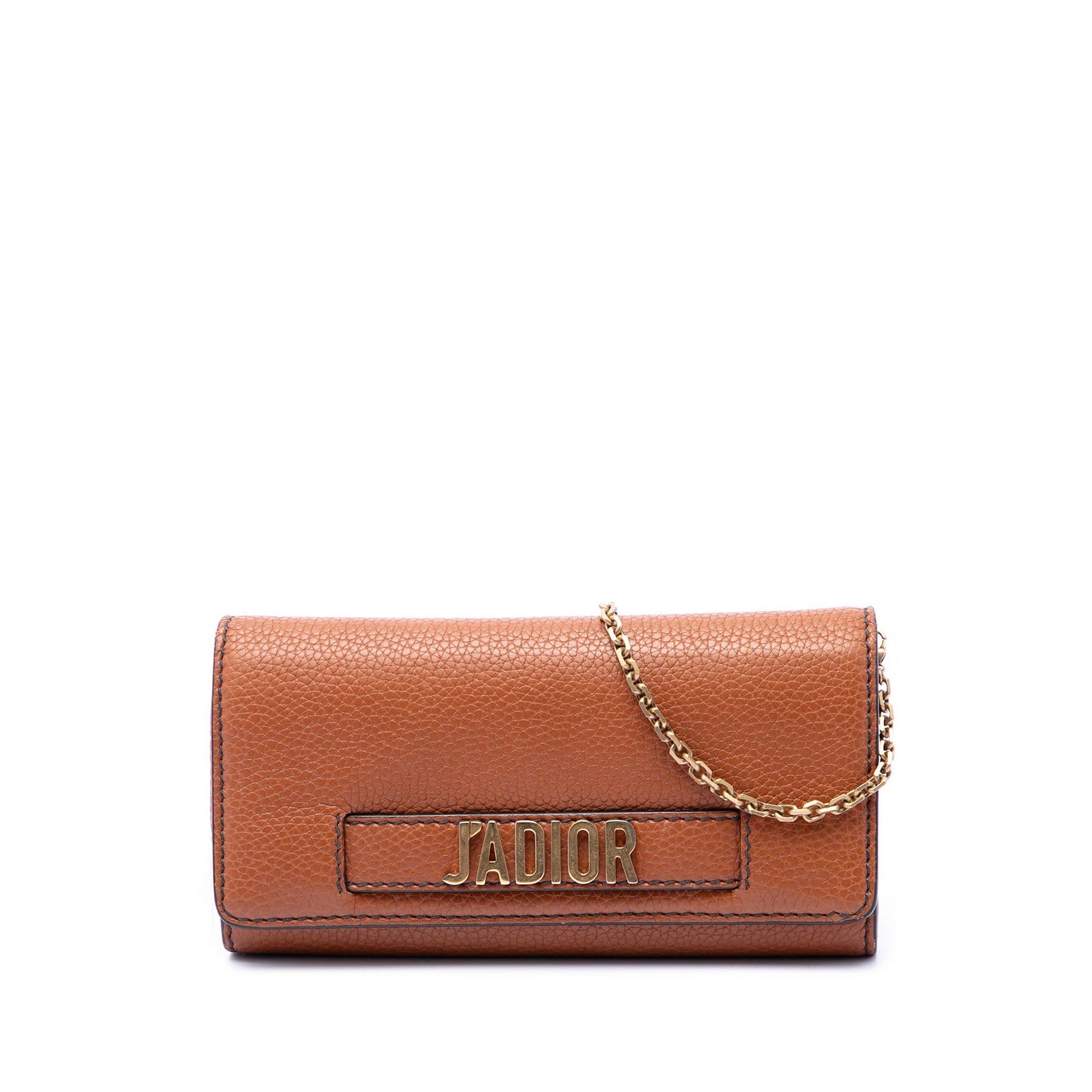 Dior Calfskin JAdior Wallet On Chain