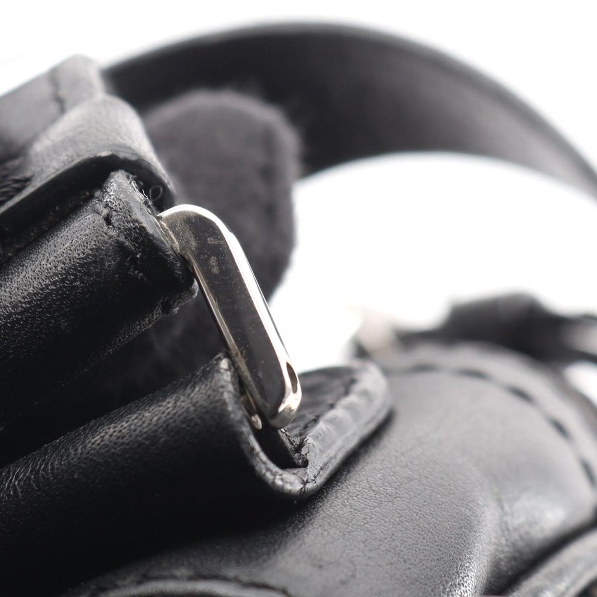 Dior Diorissimo Trotter Canvas Street Chic Shoulder Bag — Black