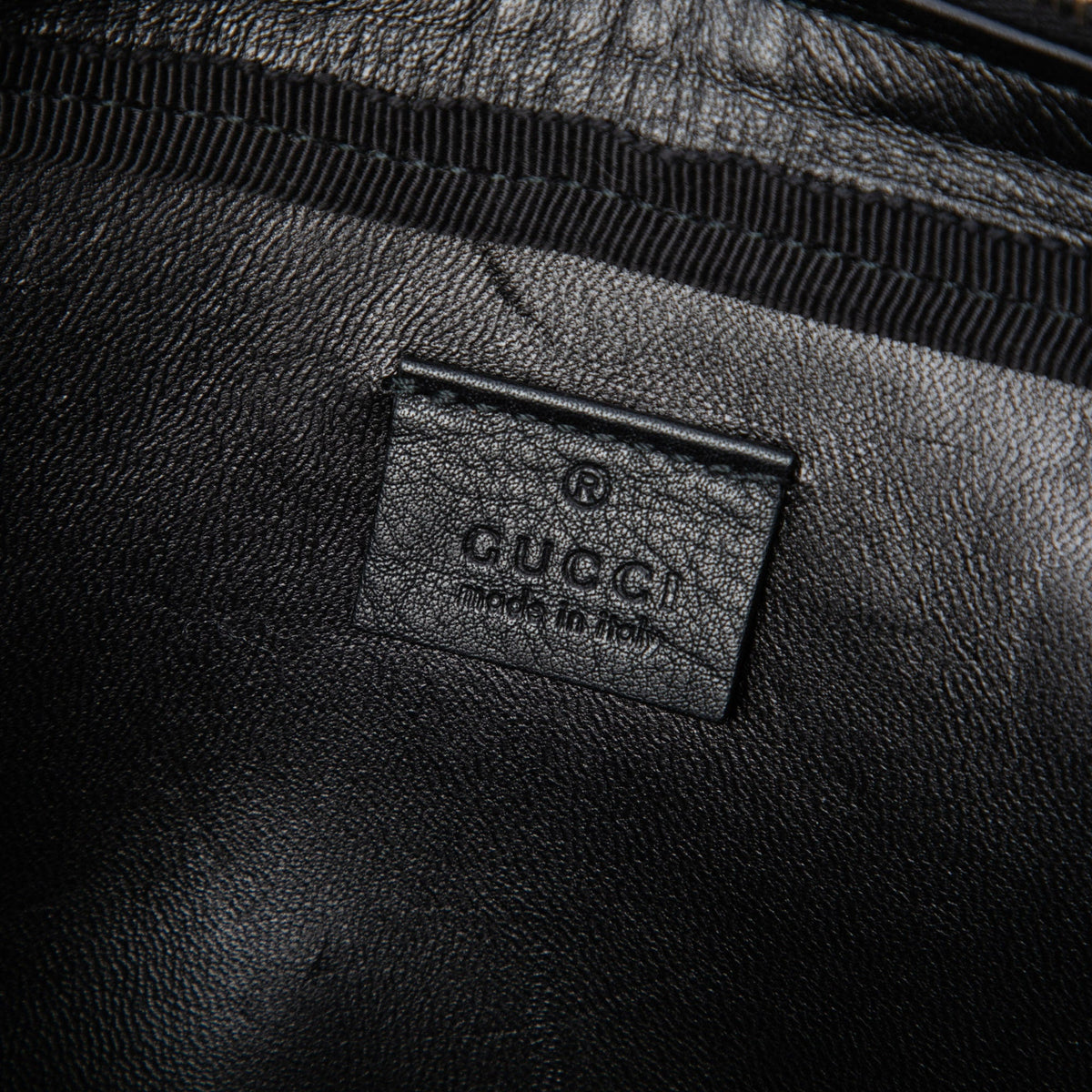 Gucci Guccissima Clutch — Black