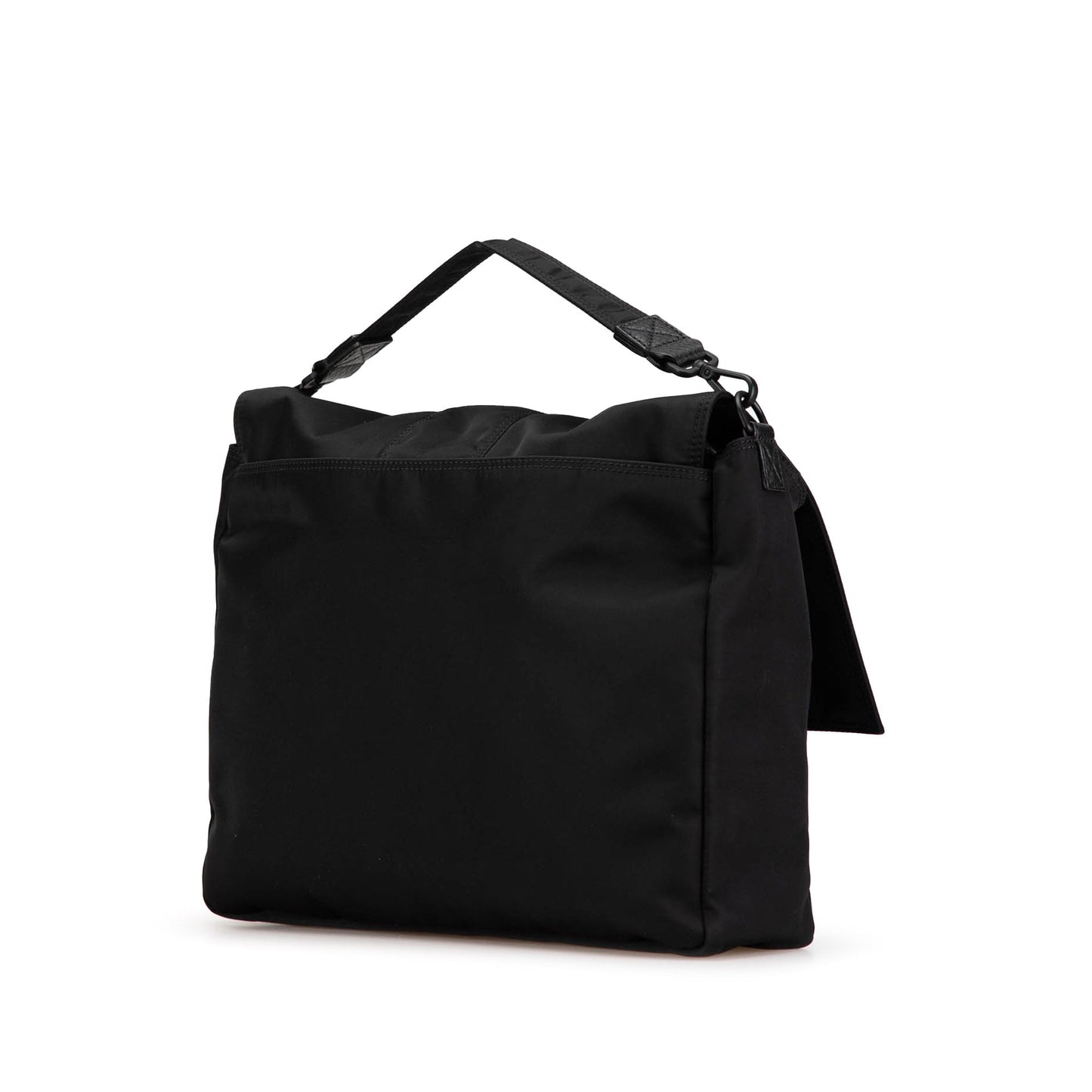 Fendi Nylon Baguette Messenger Bag