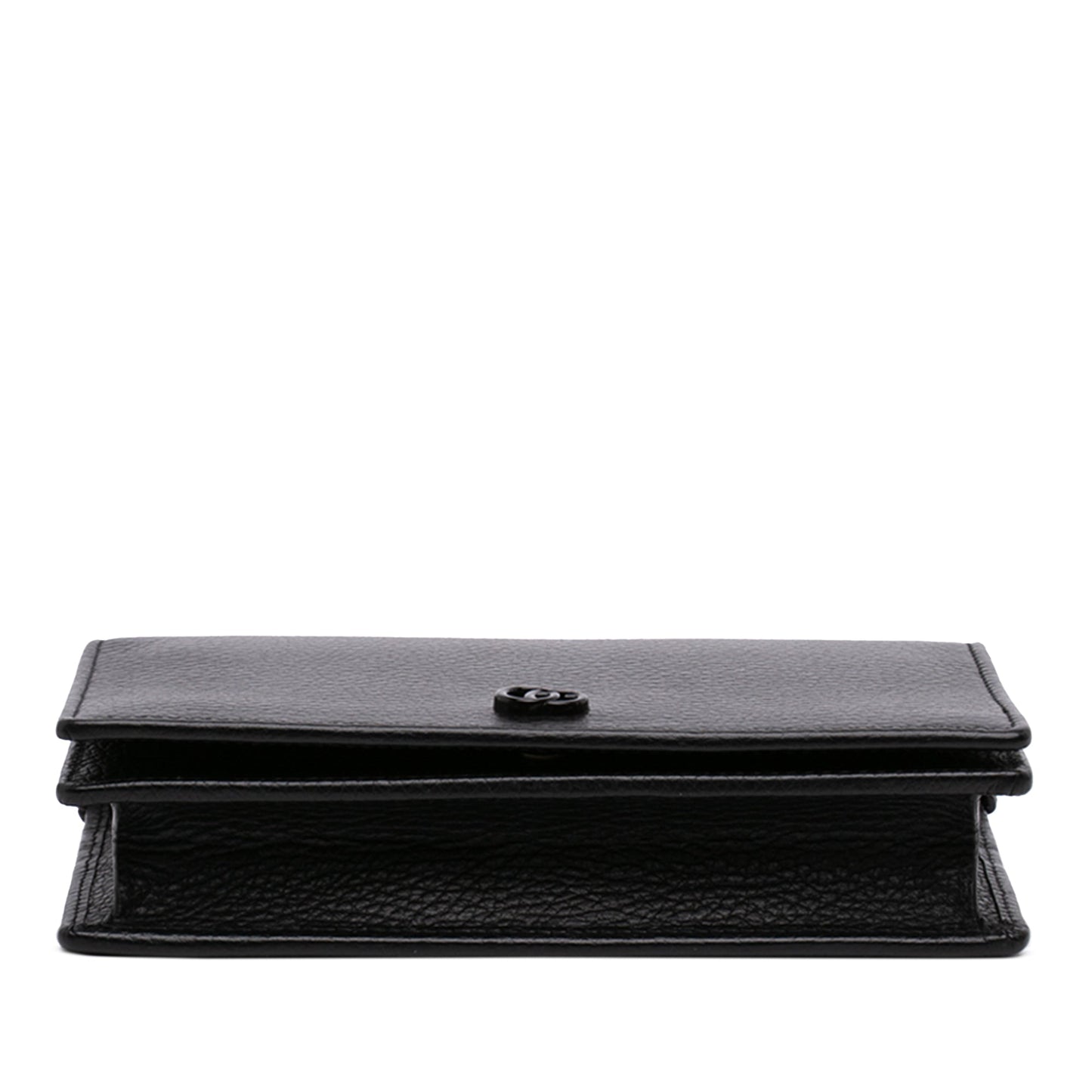 Gucci GG Marmont Calfskin Monochrome Wallet On Chain