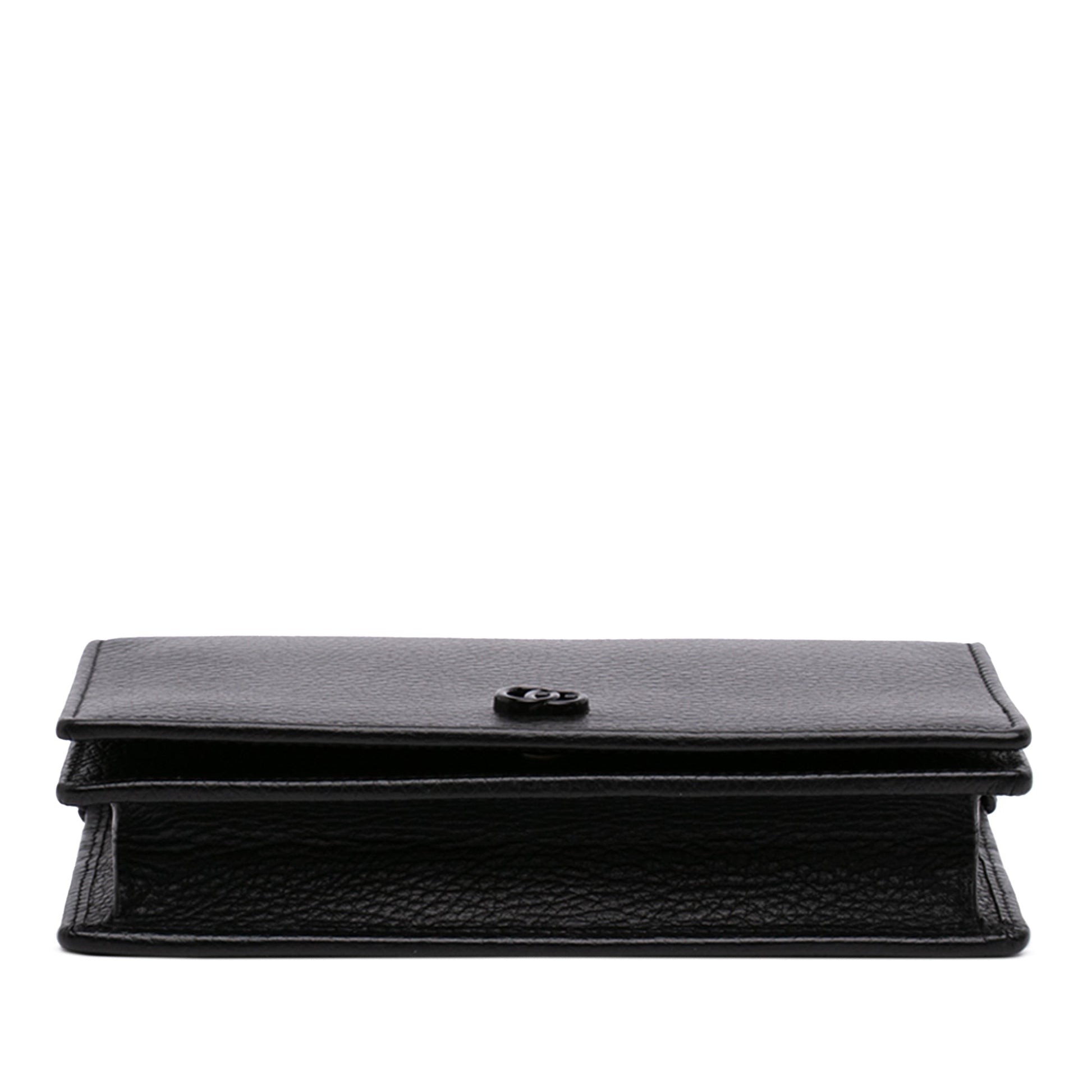 Gucci GG Marmont Calfskin Monochrome Wallet On Chain