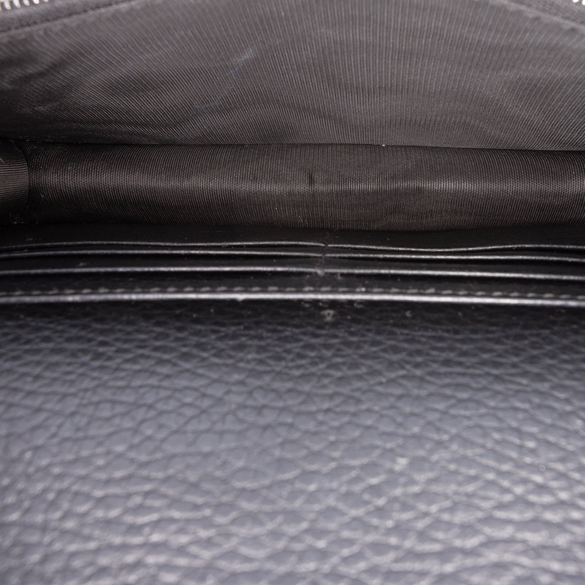 Gucci GG Marmont Calfskin Monochrome Wallet On Chain