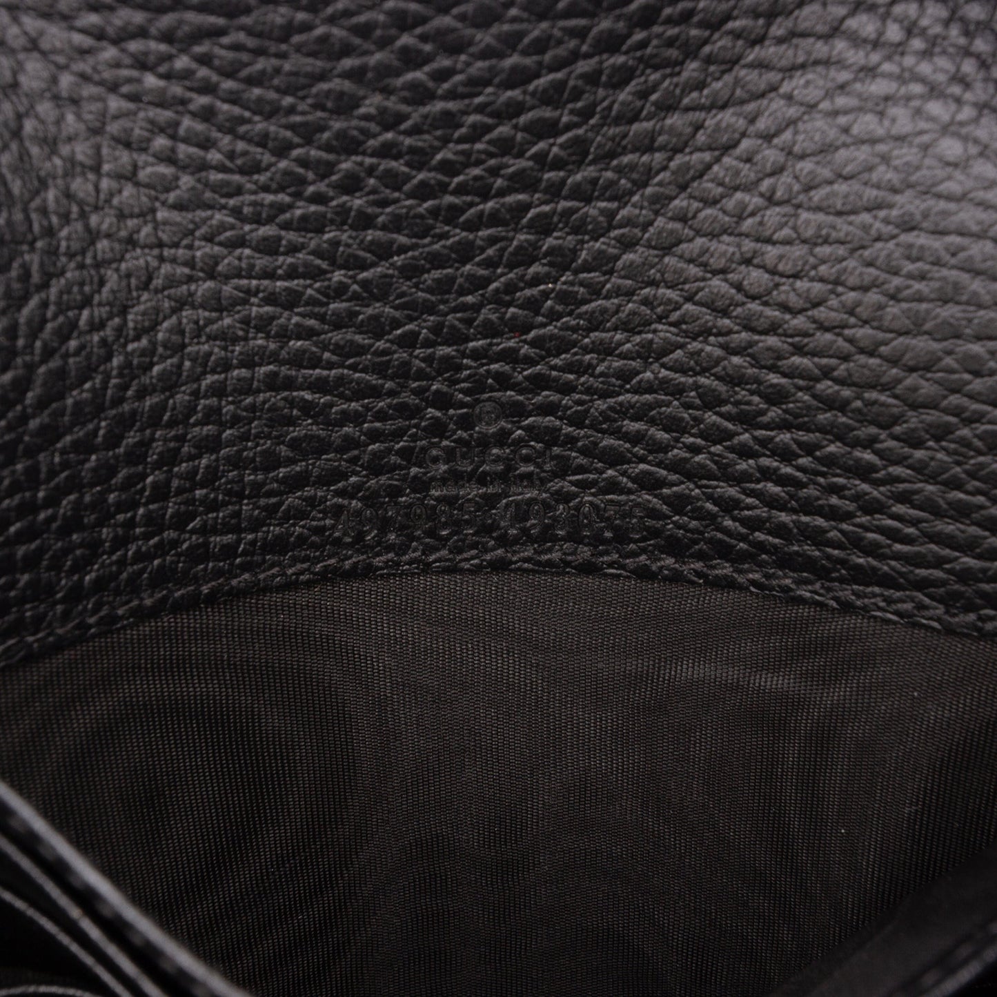 Gucci GG Marmont Calfskin Monochrome Wallet On Chain