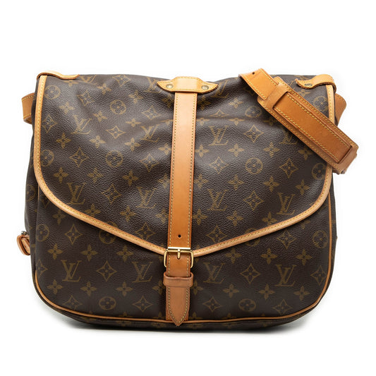 Louis Vuitton Monogram Saumur 35