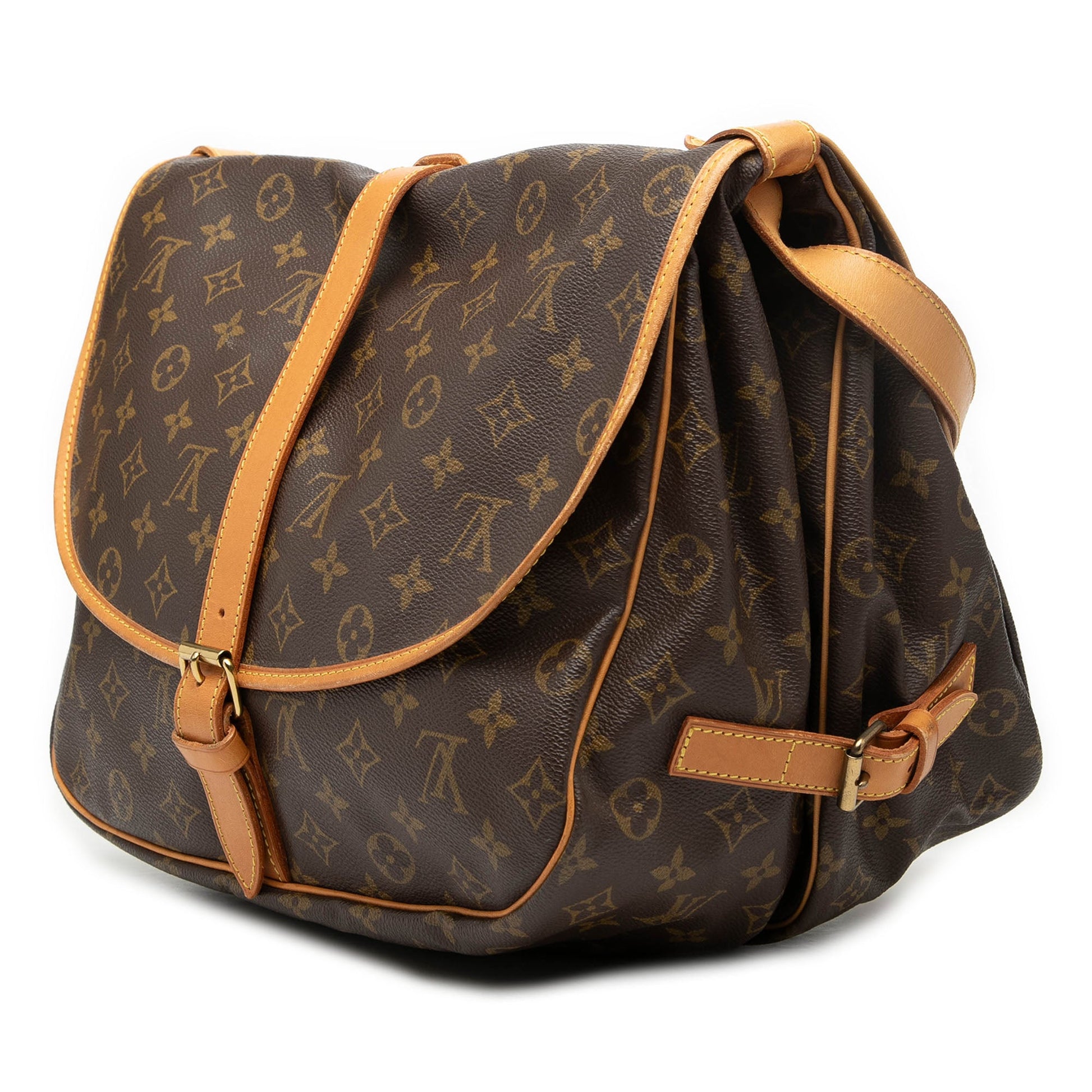 Louis Vuitton Monogram Saumur 35