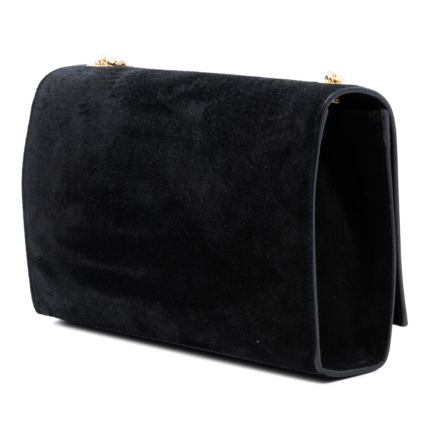 Saint Laurent Medium Suede Monogram Kate Tassel Crossbody