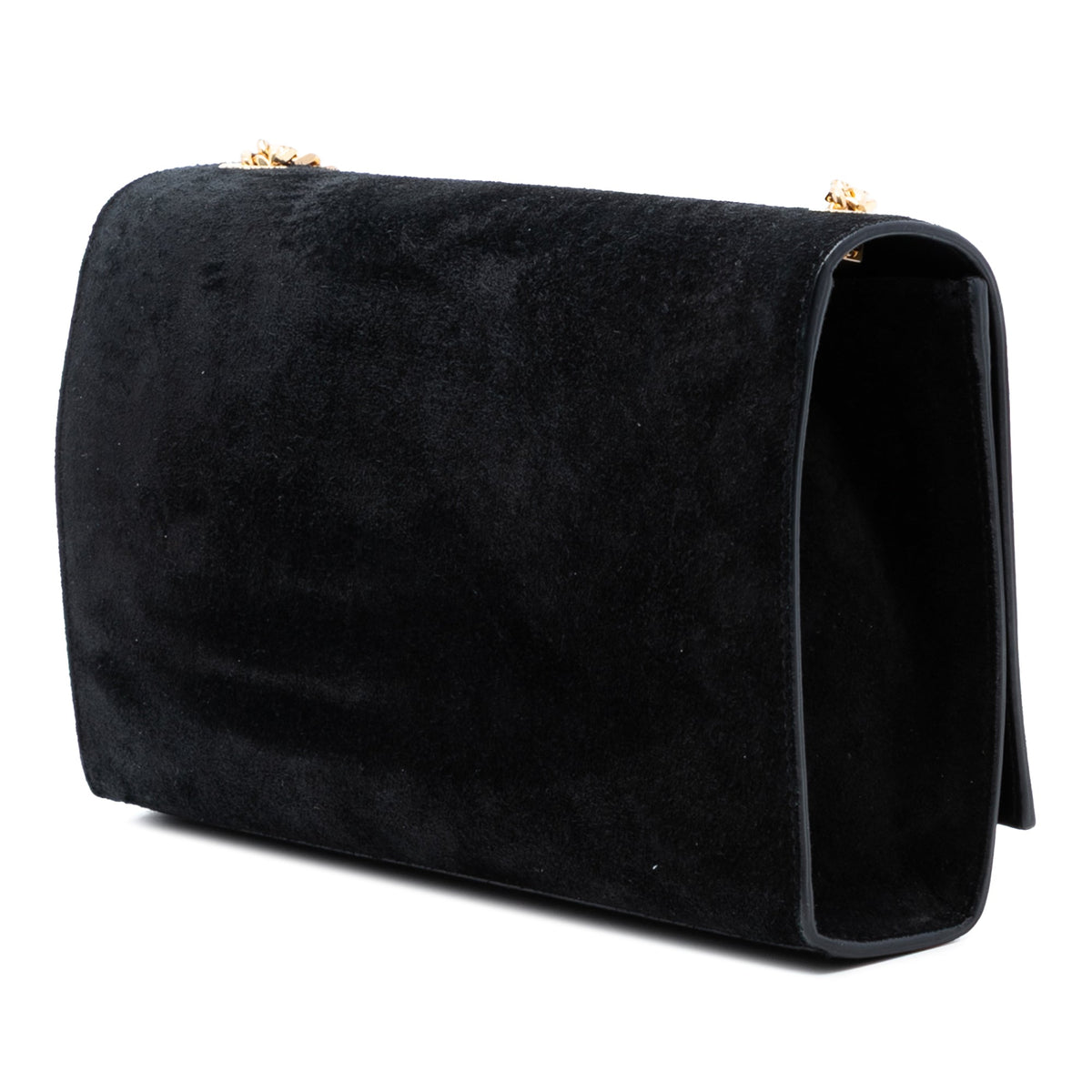 Saint Laurent Medium Suede Monogram Kate Tassel Crossbody