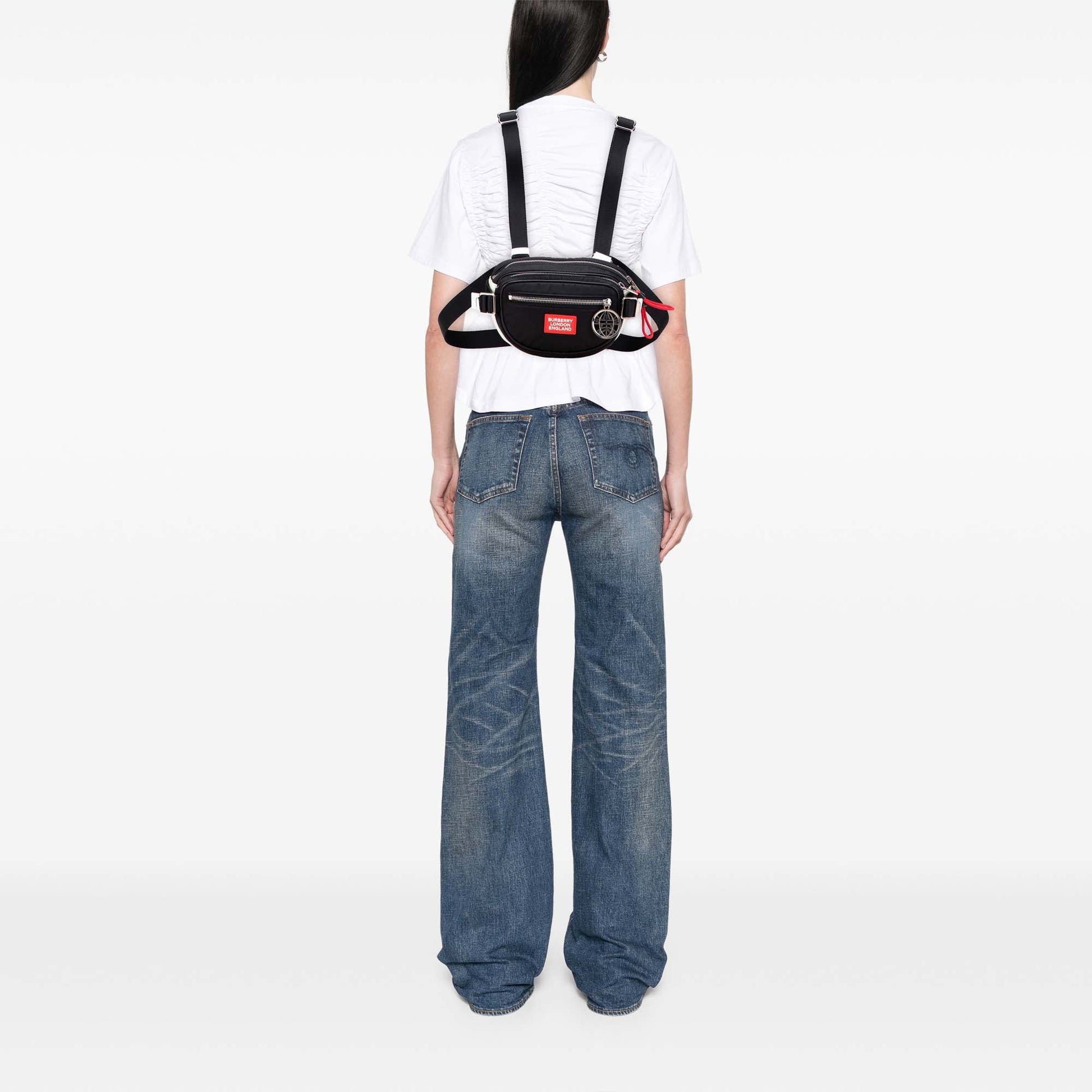 Burberry Nylon Cannon Utility Belt Bag