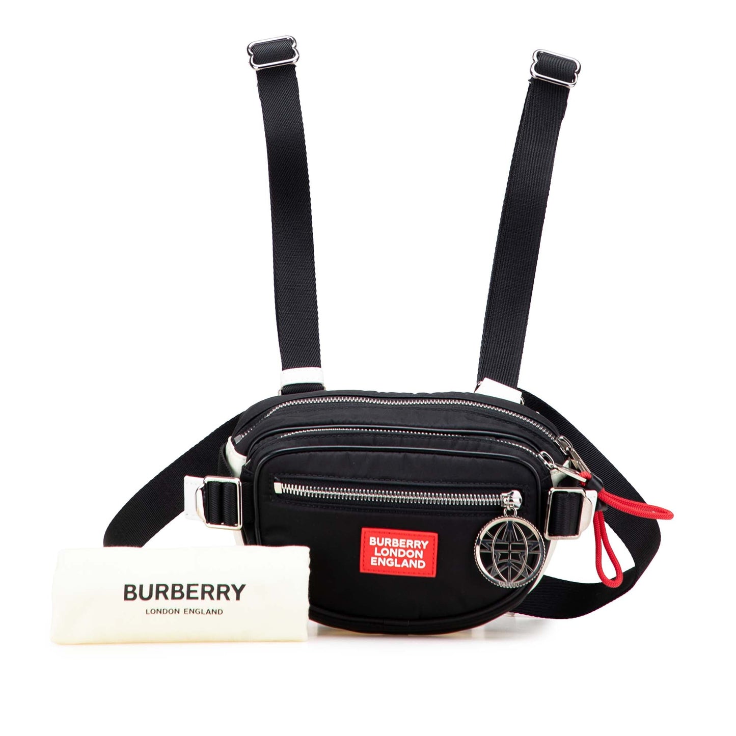 Burberry Nylon Cannon Utility Belt Bag