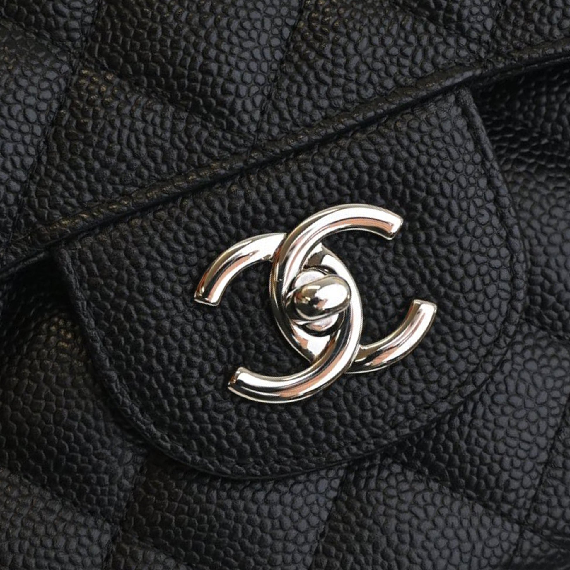 Chanel Jumbo Classic Caviar Double Flap