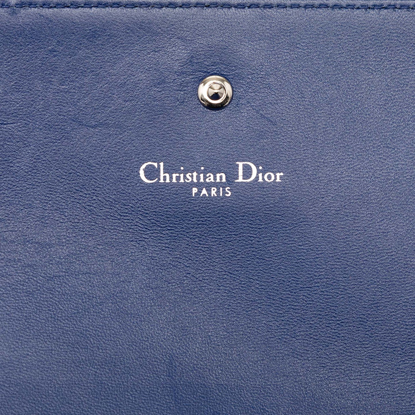 Dior Grained Calfskin Diorama Croisiere Wallet on Chain
