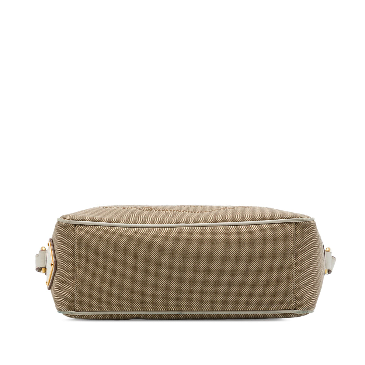 Prada Canvas Canapa Logo Camera Bag — Beige