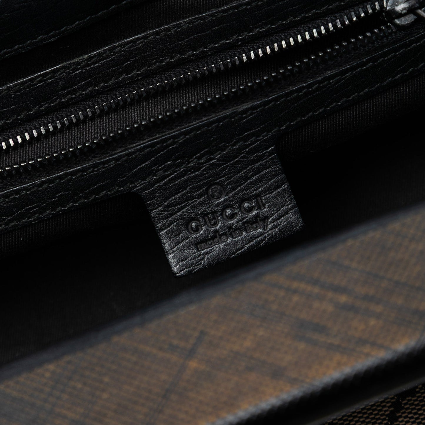 Gucci GG Canvas Wood Frame Handbag