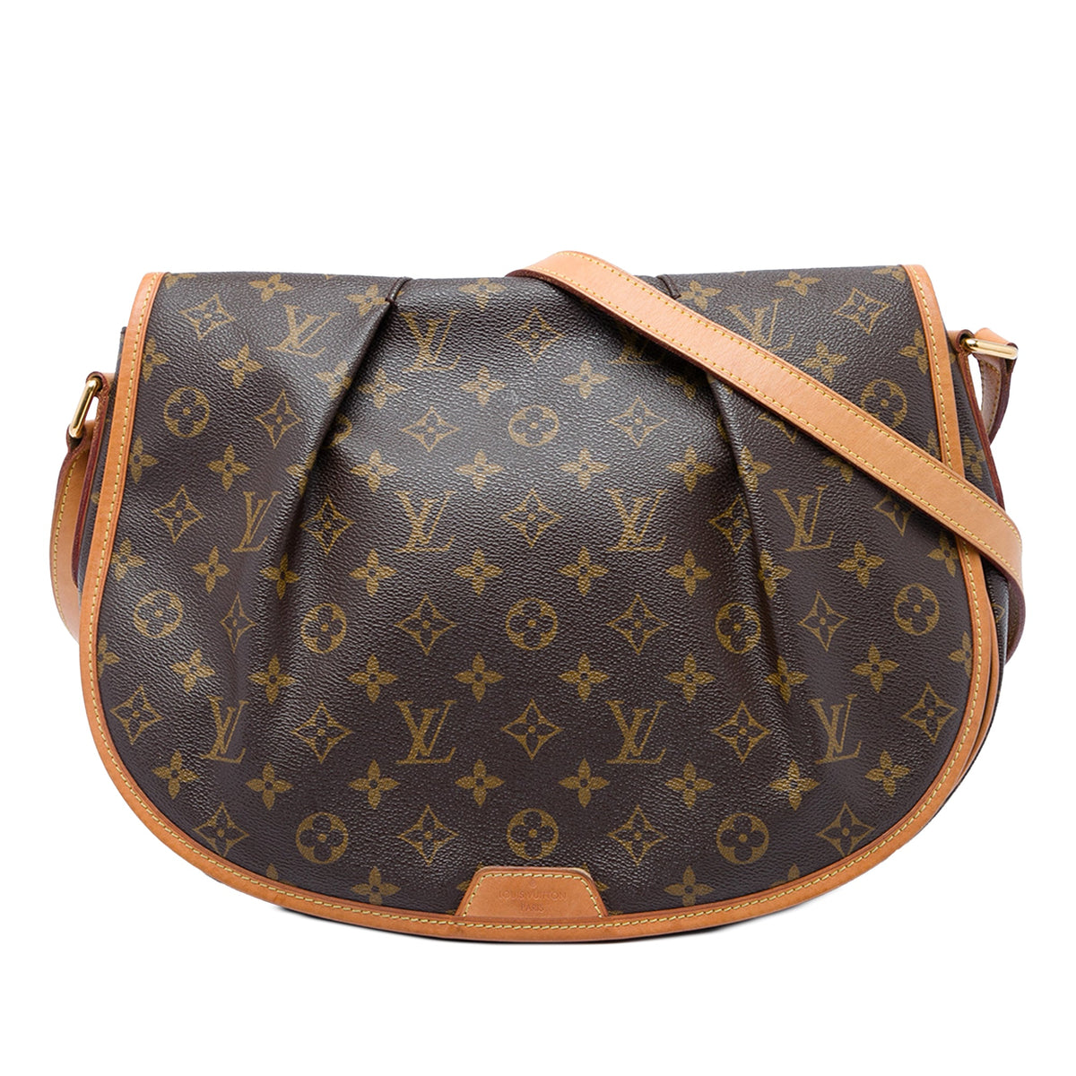 Louis Vuitton Monogram Menilmontant MM — Brown