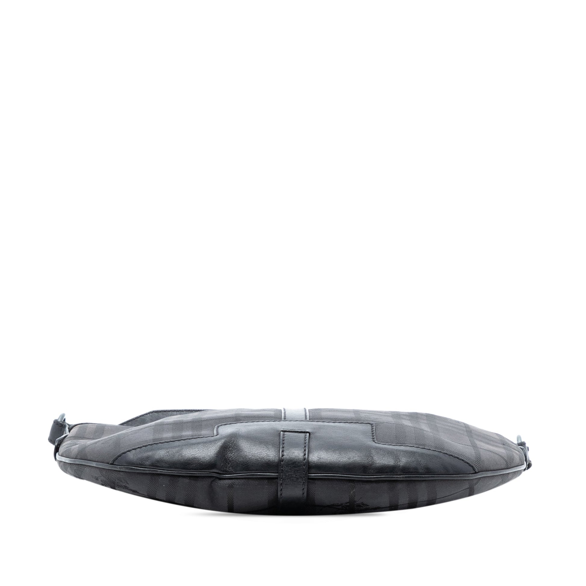 Burberry Haymarket Check Coated Canvas Hobo