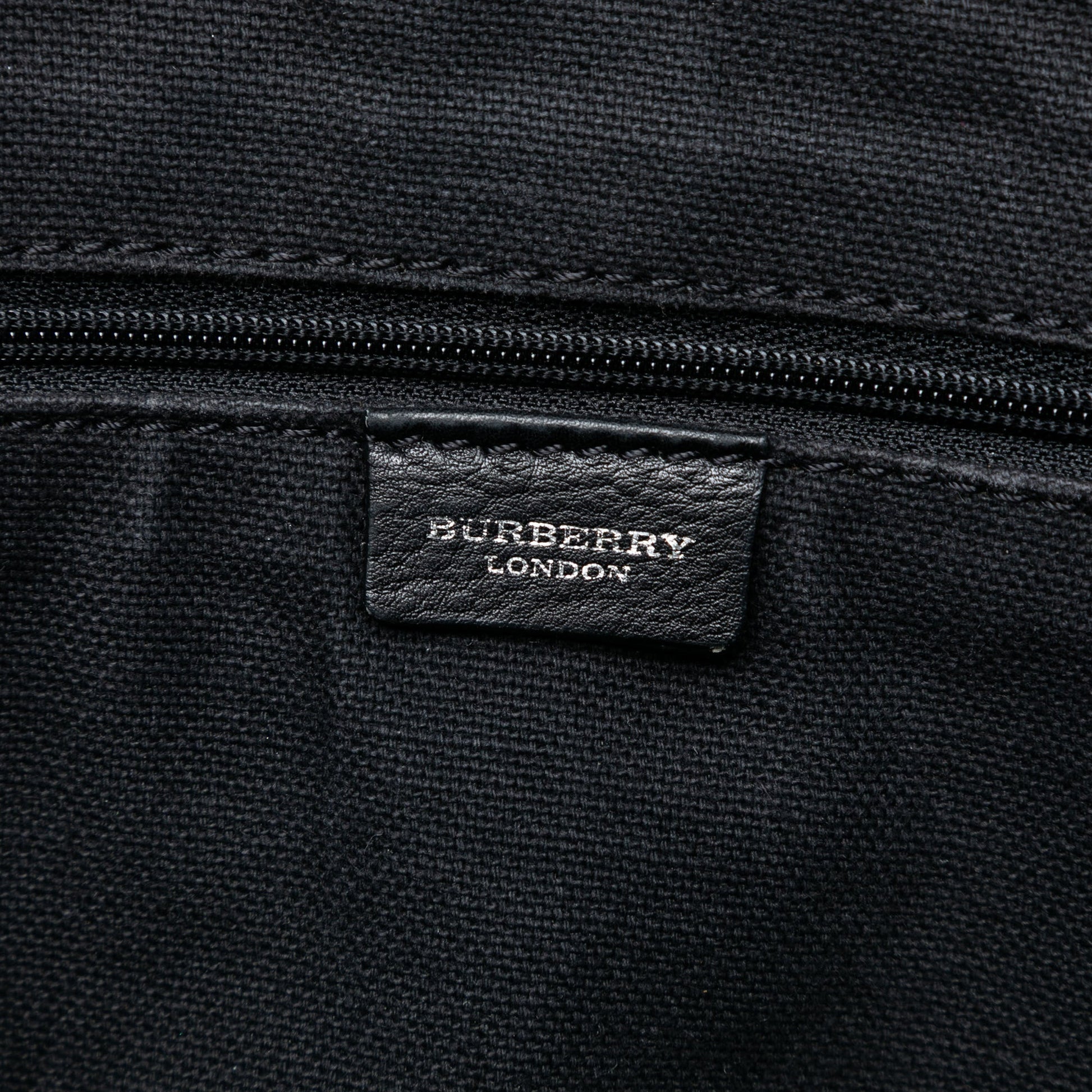 Burberry Haymarket Check Coated Canvas Hobo