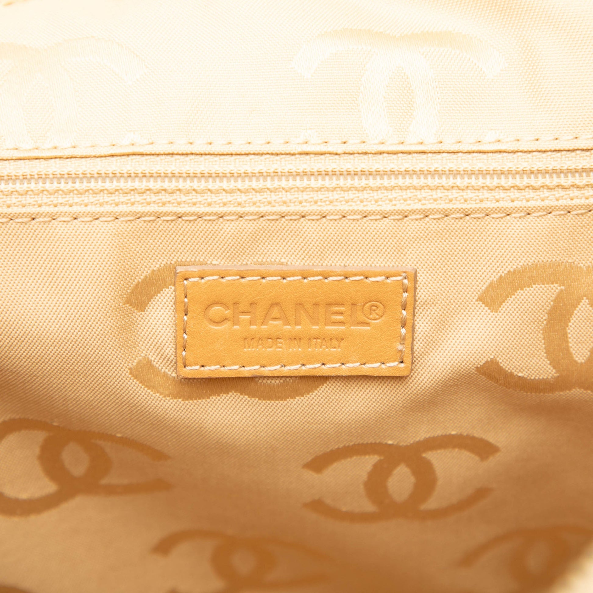 Chanel CC Lambskin Wild Stitch Handbag