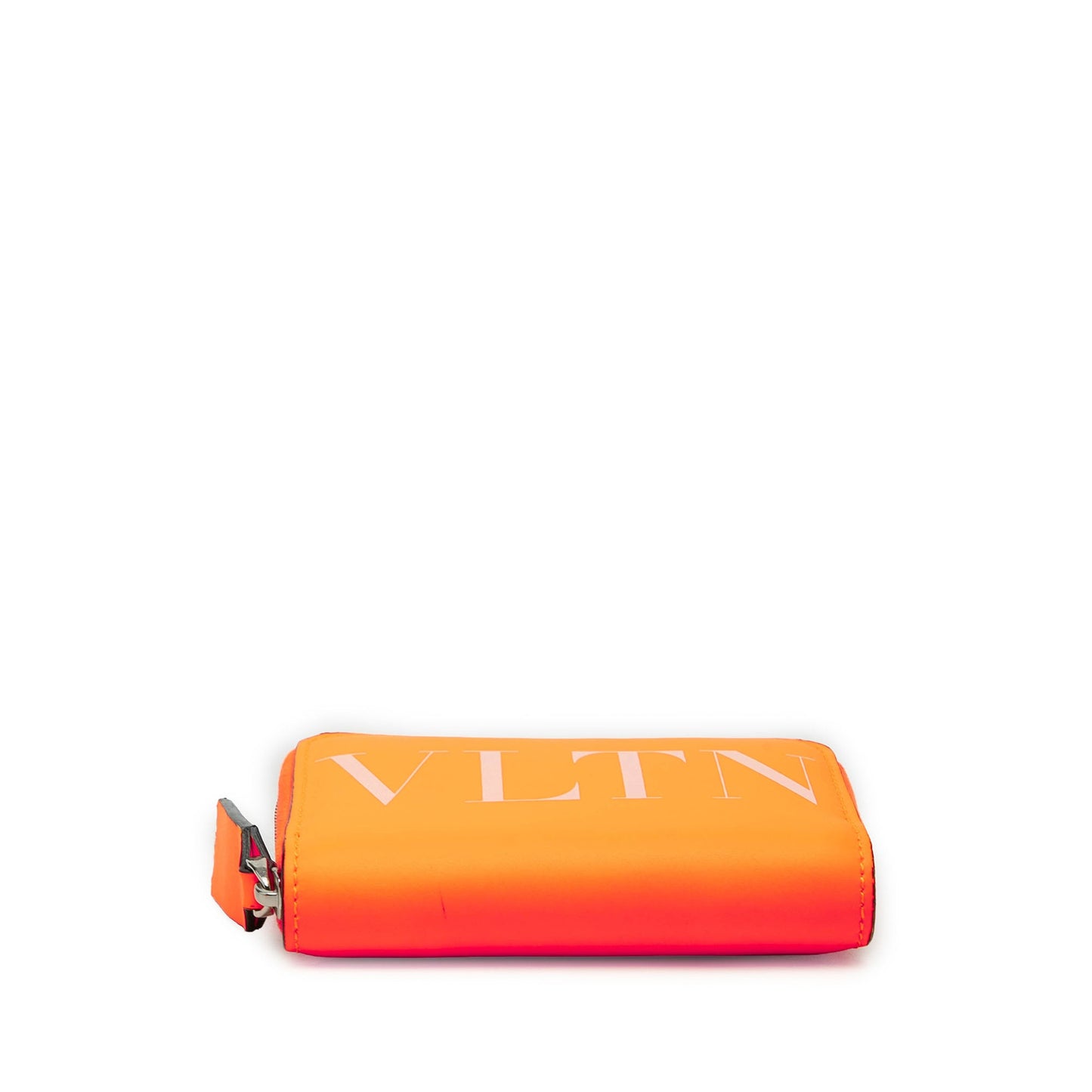 Valentino Calfskin VLTN Wallet with Neck Strap