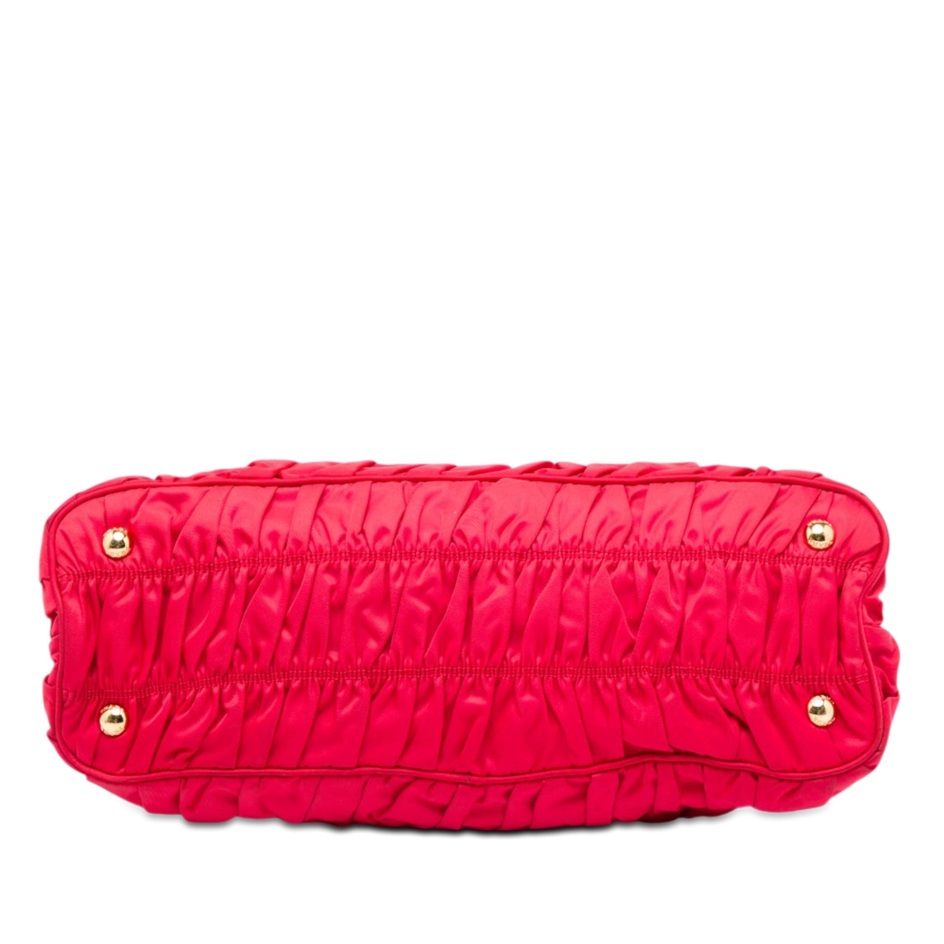 Prada Tessuto Gaufre Frame Satchel