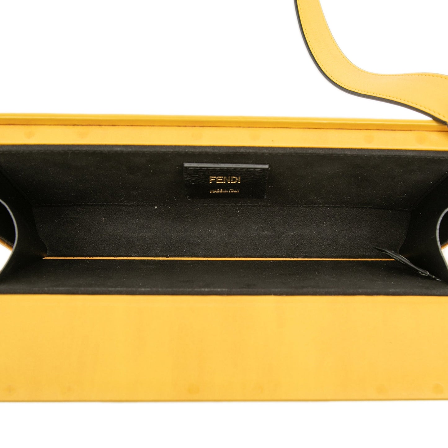 Fendi Leather Horizontal Box Crossbody