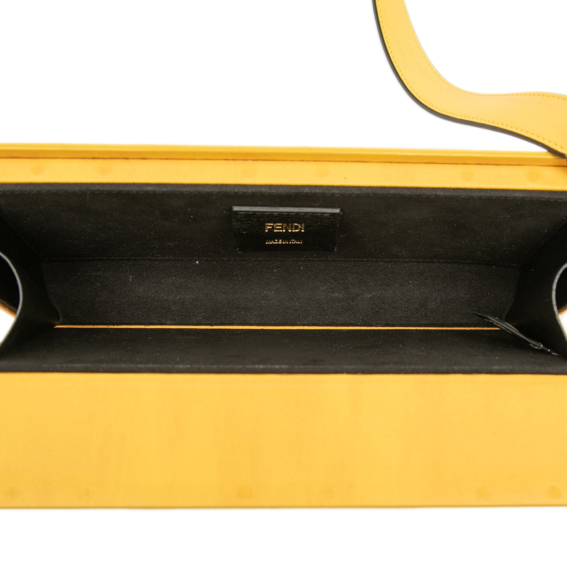 Fendi Leather Horizontal Box Crossbody