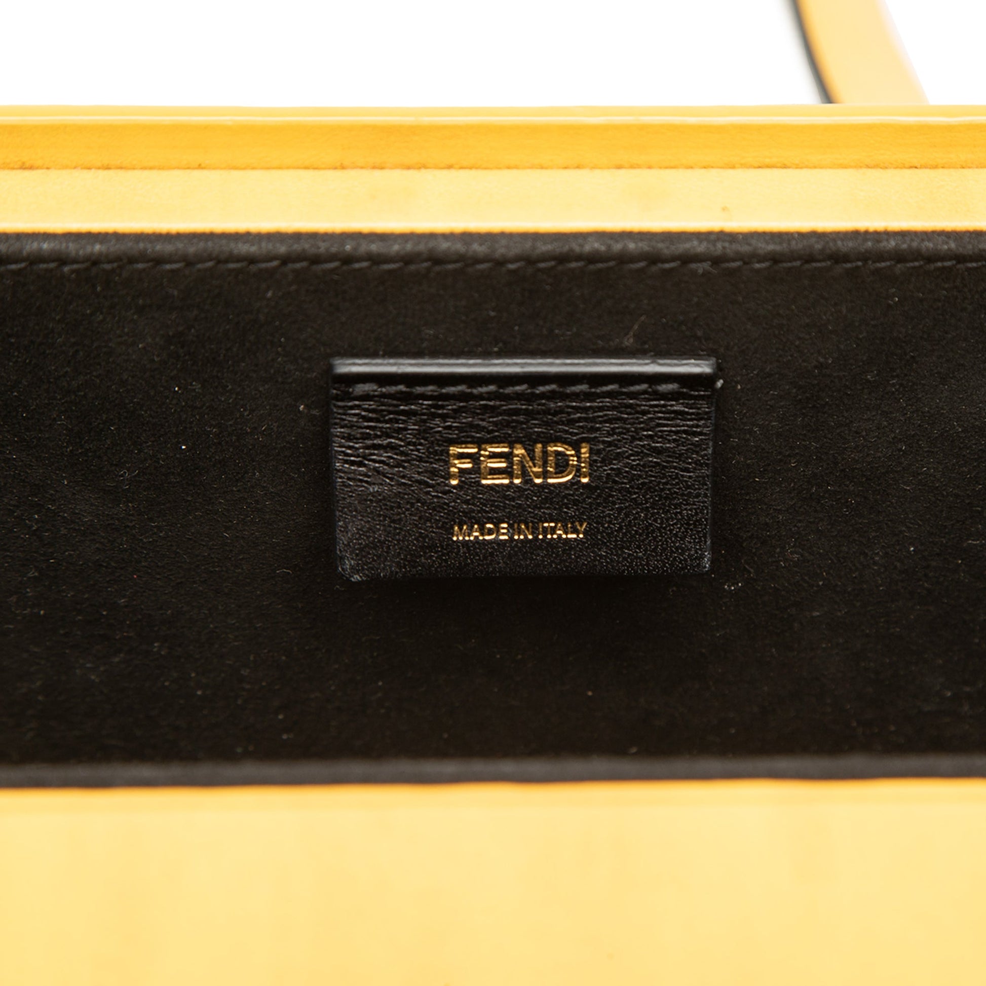 Fendi Leather Horizontal Box Crossbody