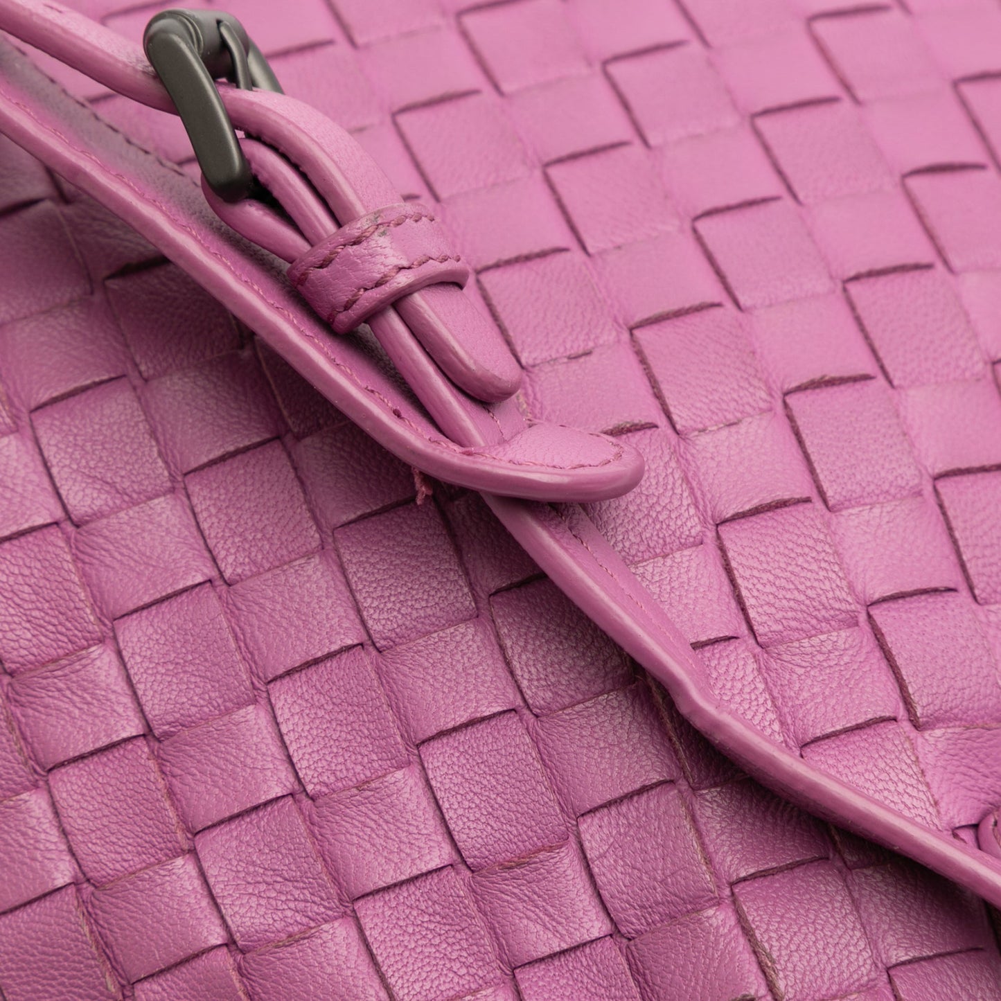 Bottega Veneta Nappa Intrecciato Nodini Crossbody