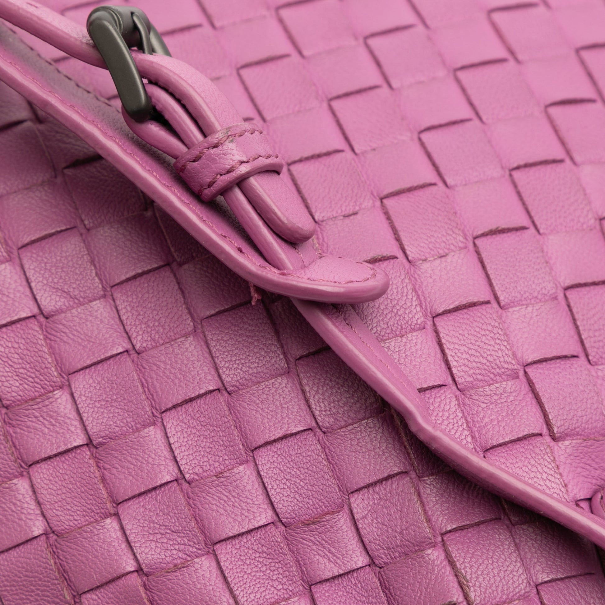 Bottega Veneta Nappa Intrecciato Nodini Crossbody