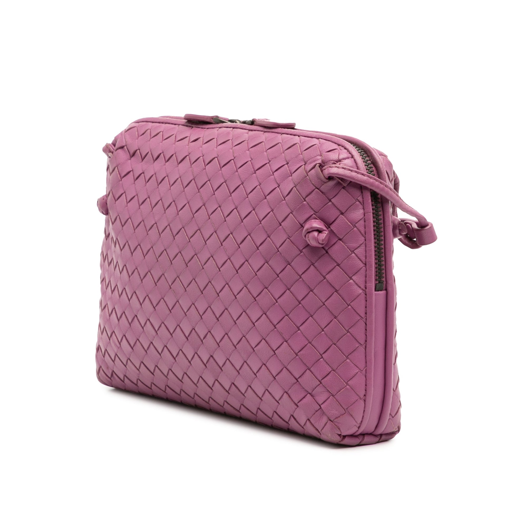 Bottega Veneta Nappa Intrecciato Nodini Crossbody